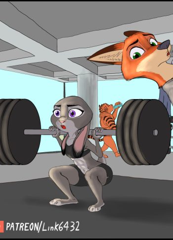 [Link6432] Judy x Nick Furryart (Zootopia)