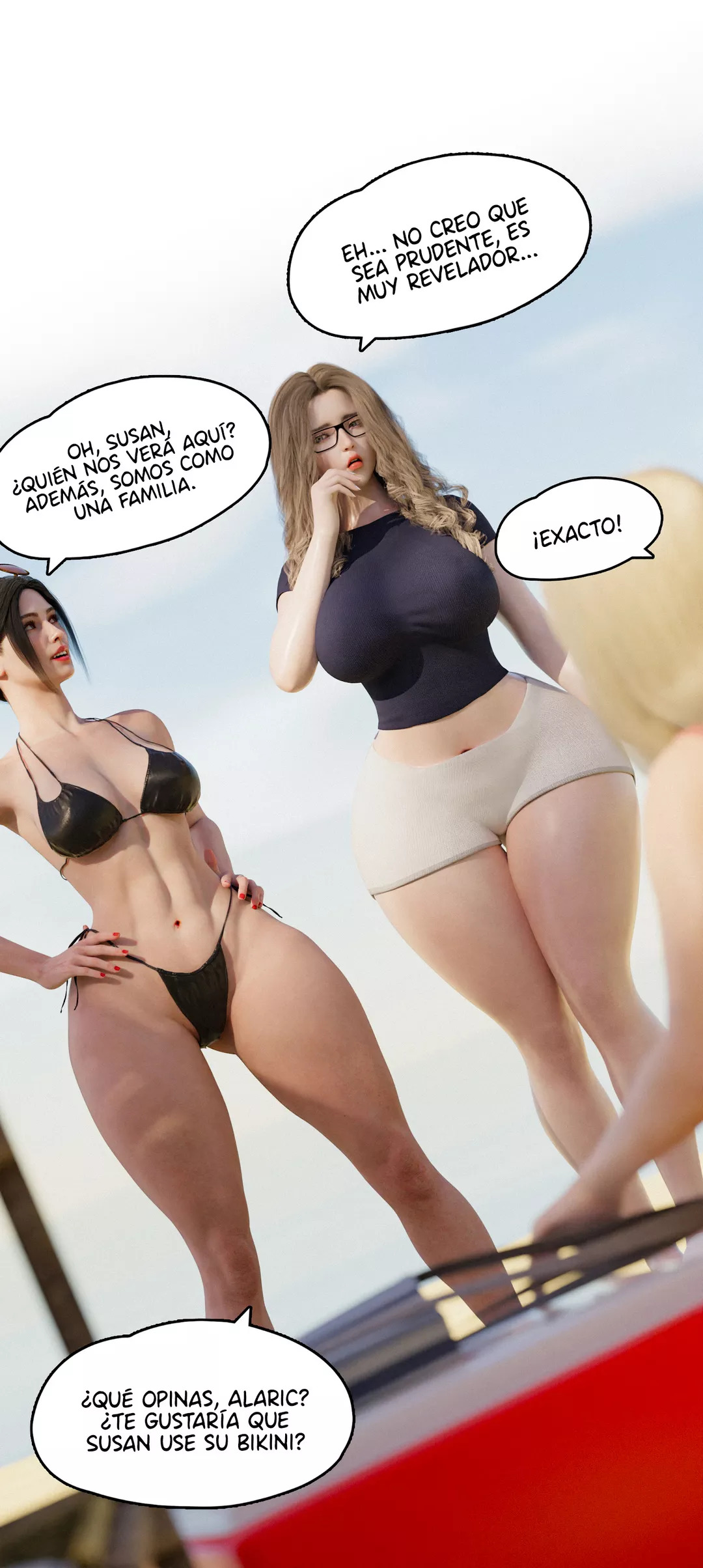 [RoseBlue3D] My Neighbor’s Widow 19 (Comics Porn)