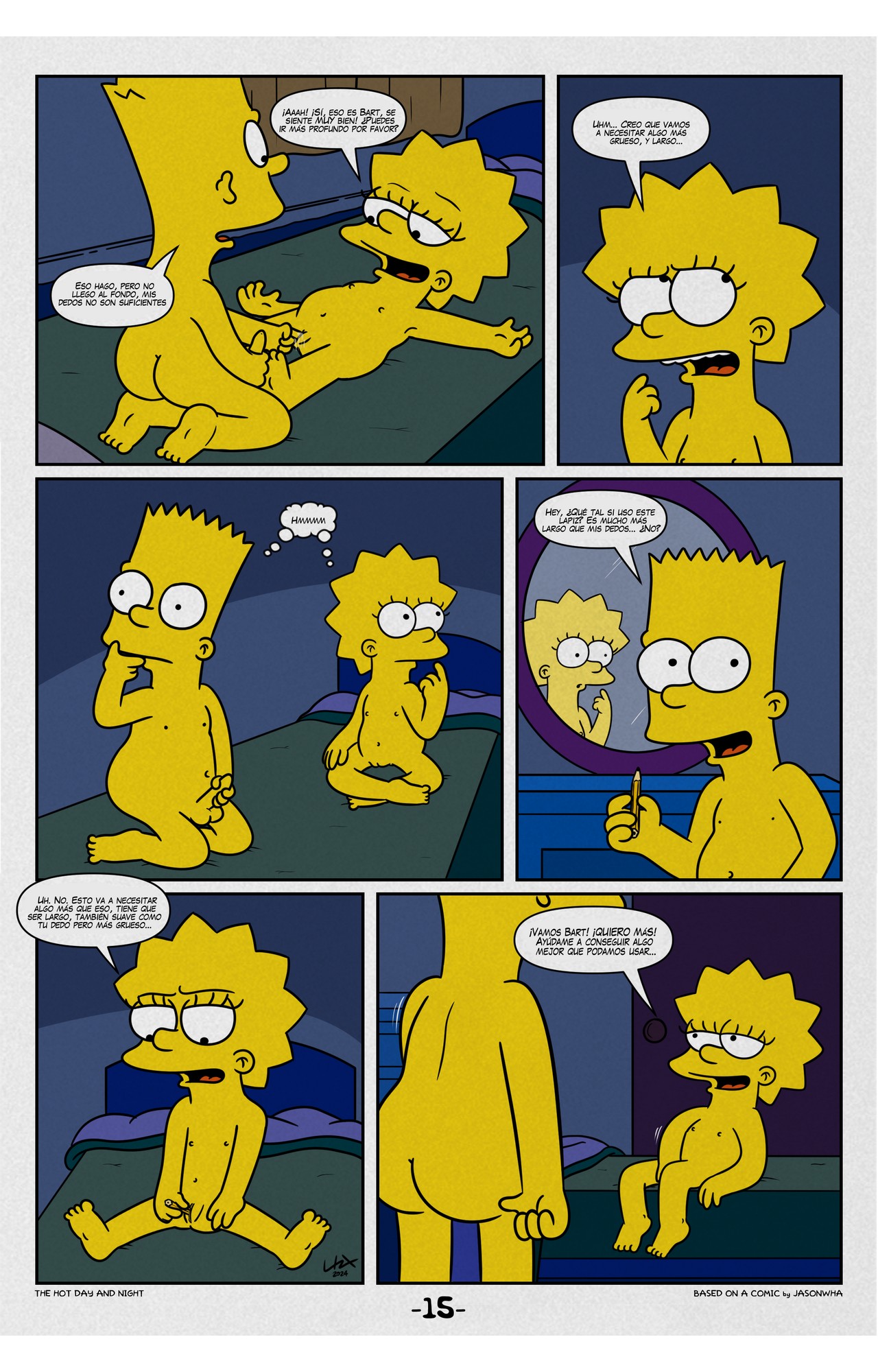 [Lakikoopax] The Hot Day and Night (The Simpsons)