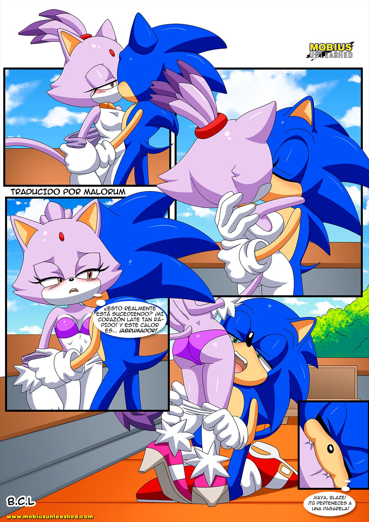 [Mobius Unleashed, Palcomix (Rawaxis)] Wind & Fire Viento & Fuego (Sonic the Hedgehog)