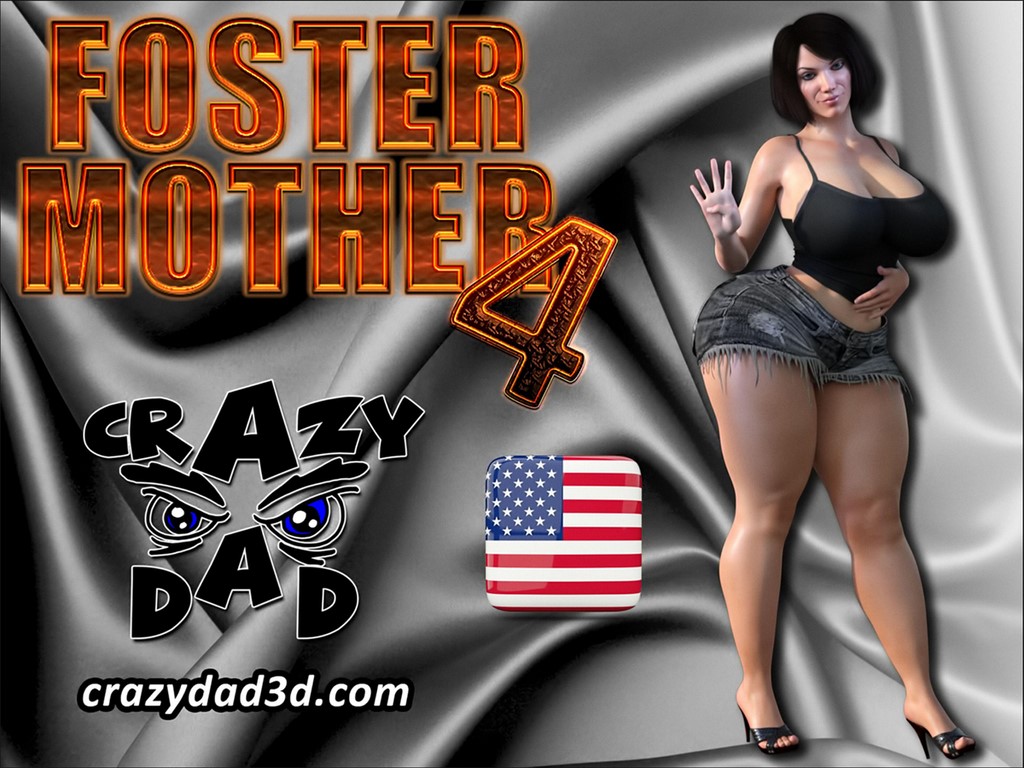 [CrazyDad3D] Foster Mother 4 (Comic Porn)