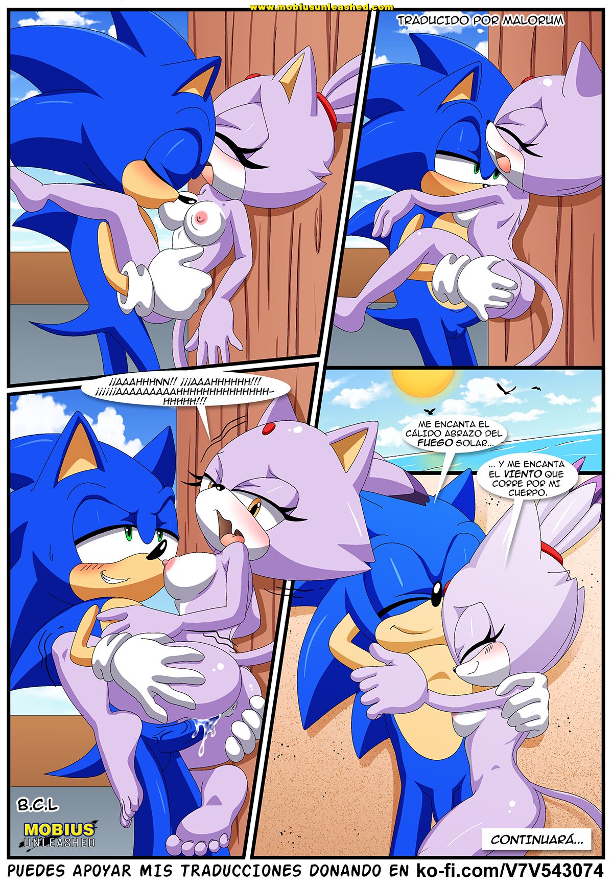 [Mobius Unleashed, Palcomix (Rawaxis)] Wind & Fire Viento & Fuego (Sonic the Hedgehog)