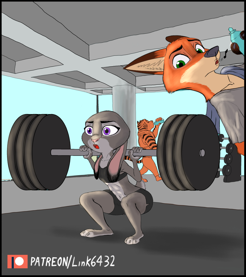 [Link6432] Judy x Nick Furryart (Zootopia)