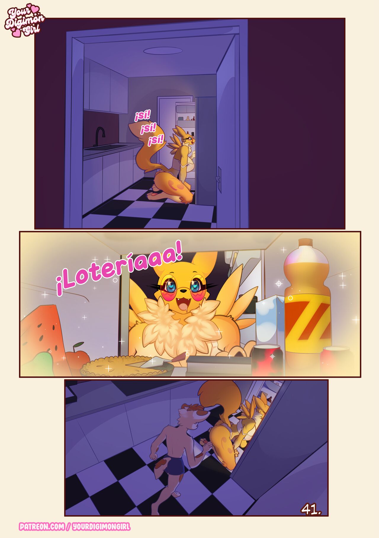 [YourDigimonGirl] How 2 hide your Renamon (Digimon Porn)