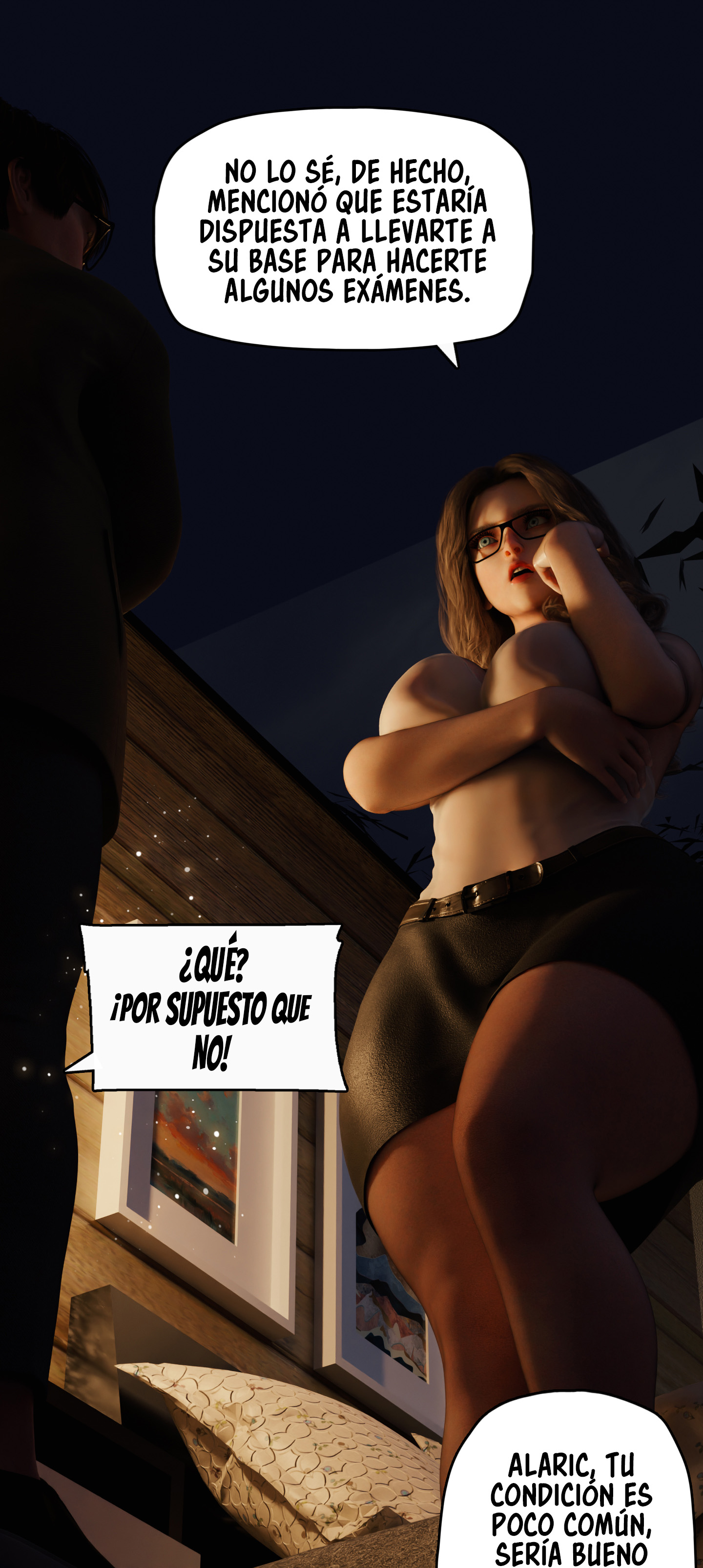 [RoseBlue3D] My Neighbor’s Widow 7 (Comics Porn)