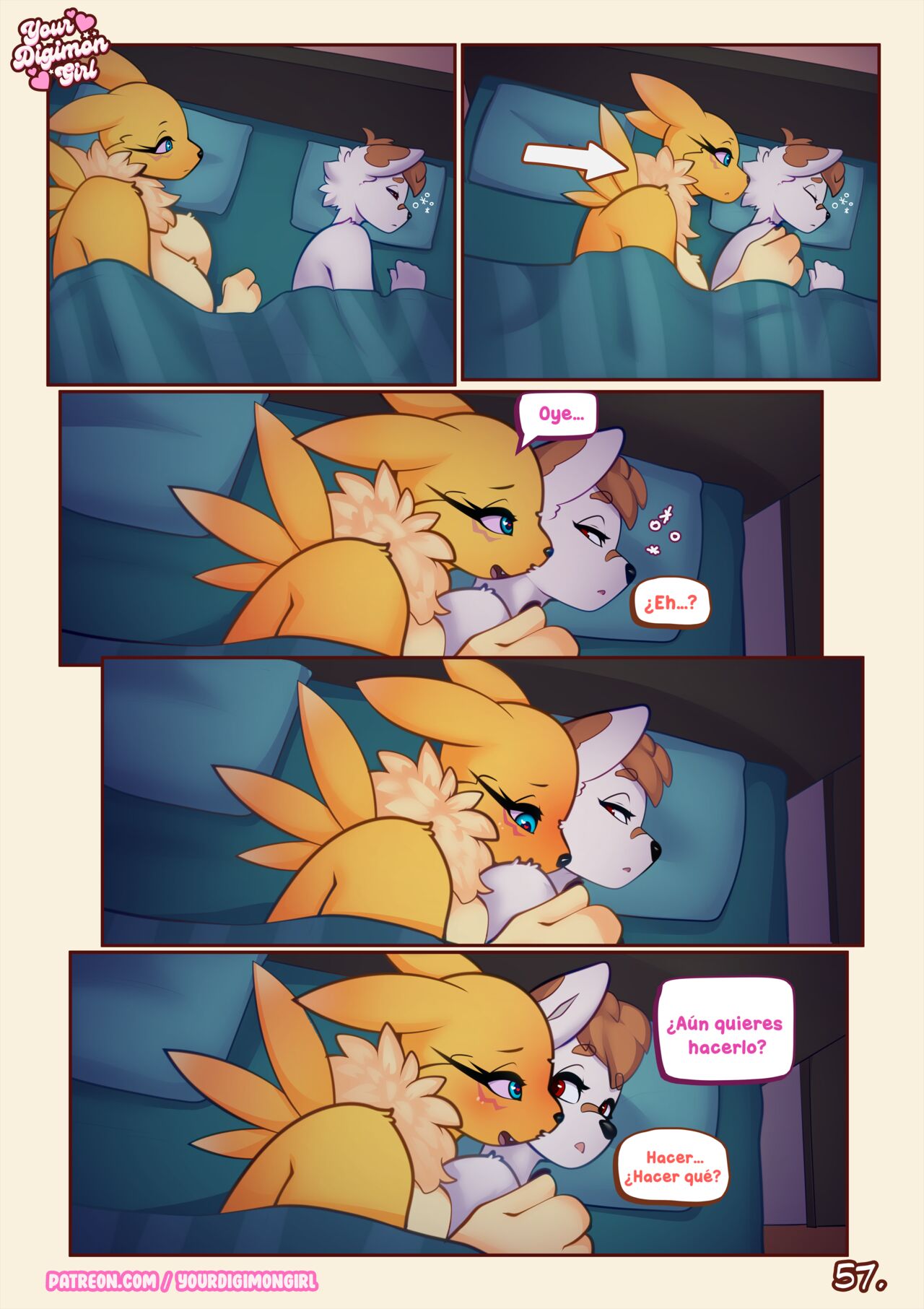 [YourDigimonGirl] How 2 hide your Renamon (Digimon Porn)