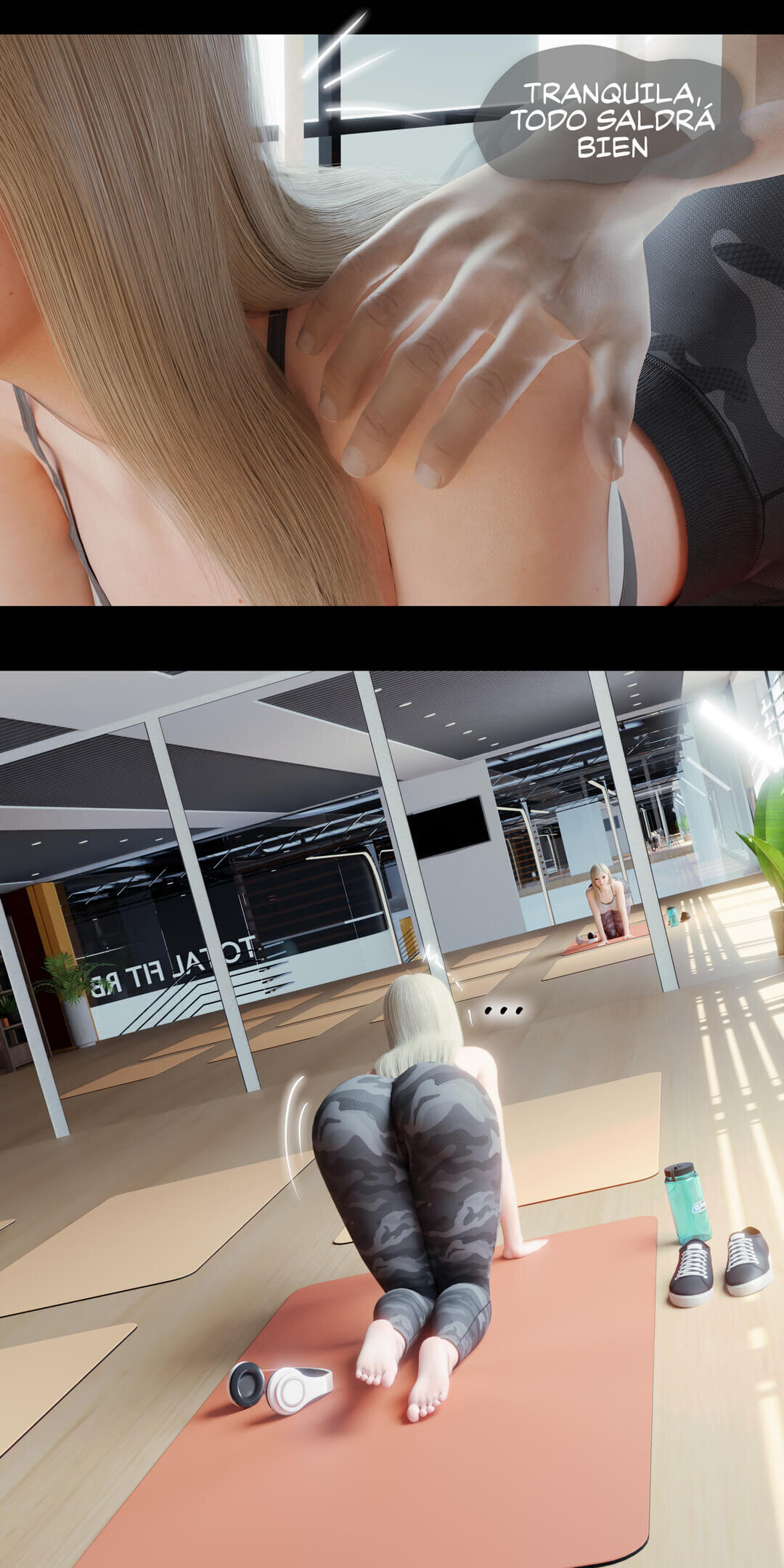 [RoseBlue3D] My Neighbor’s Widow 4 (Comics Porn)