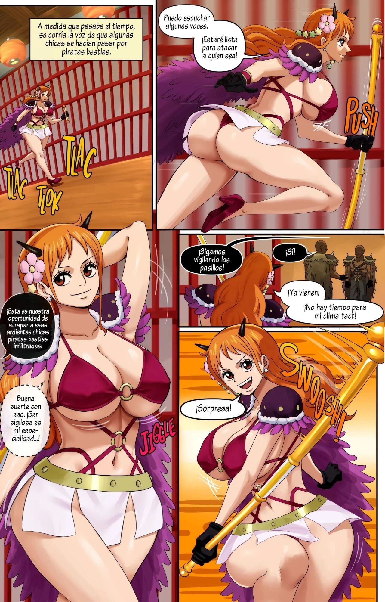 [Pink Pawg] Beast Pirates – (One Piece)