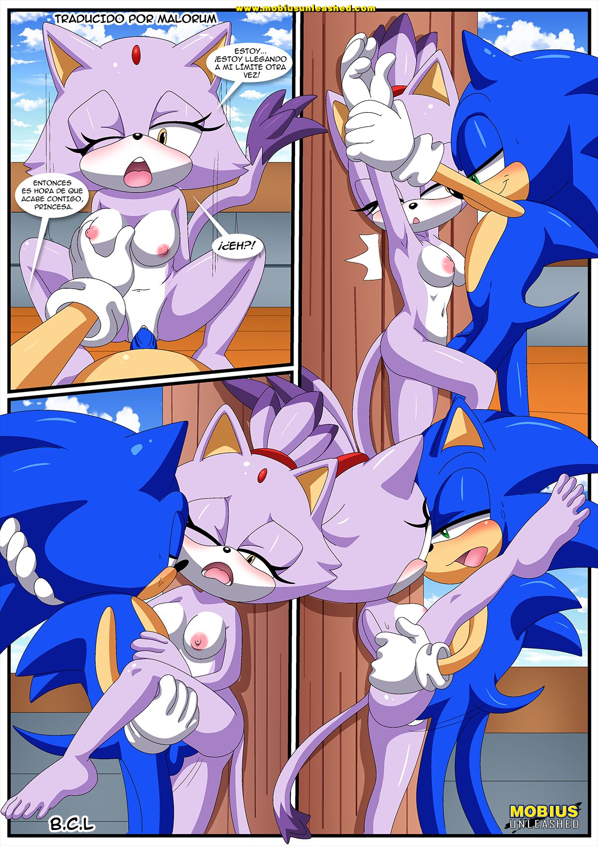 [Mobius Unleashed, Palcomix (Rawaxis)] Wind & Fire Viento & Fuego (Sonic the Hedgehog)