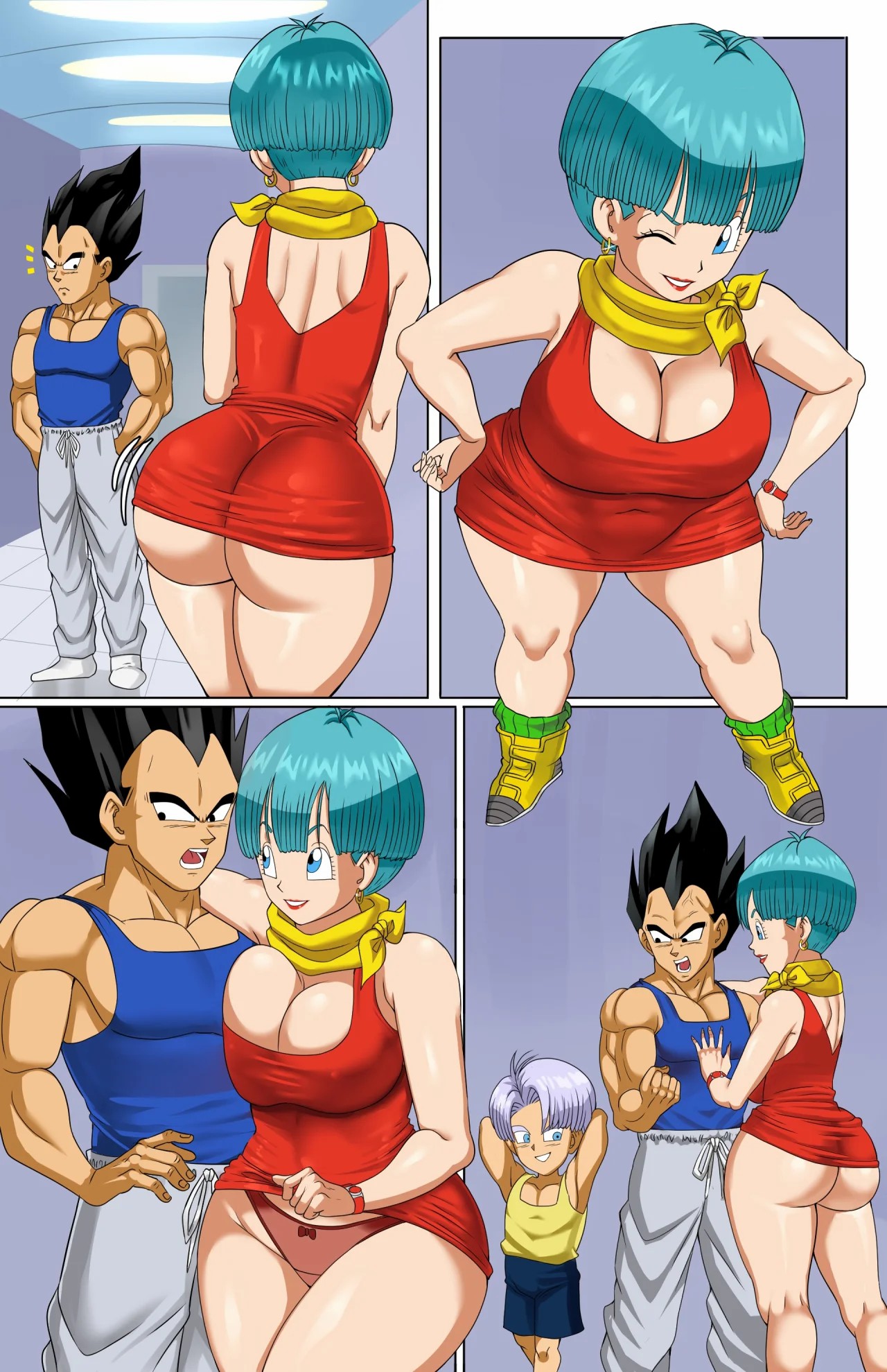 [Pink Pawg] Bulma Break Time (Dragon Ball z)