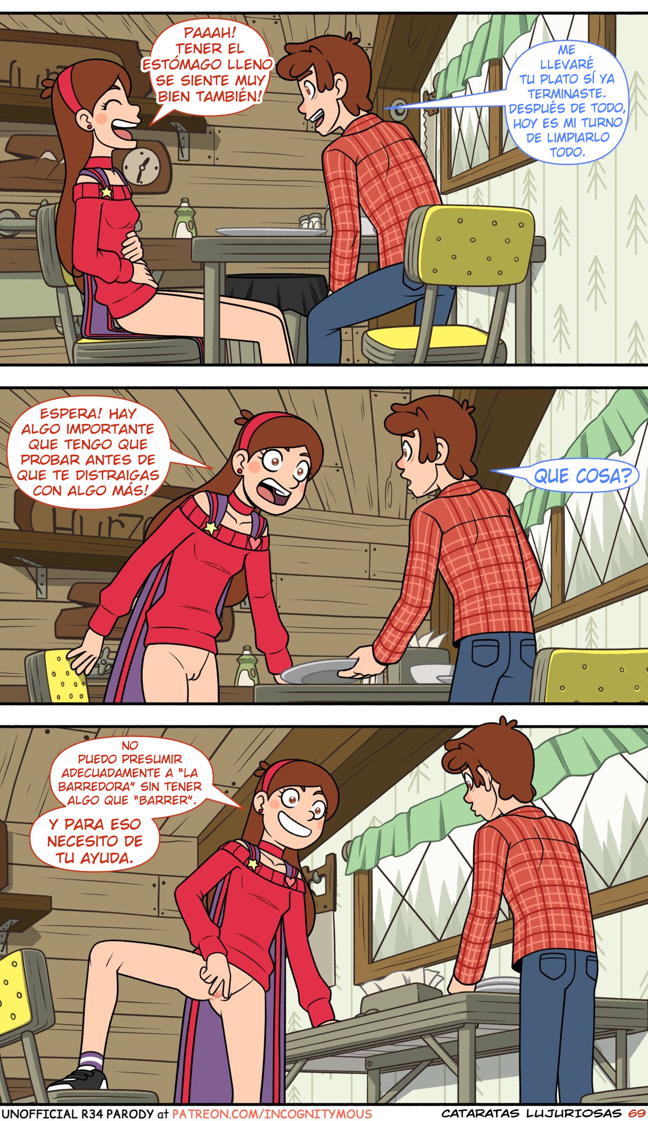 [Incognitymous] Cataratas Lujuriosas 2 (Gravity Falls)