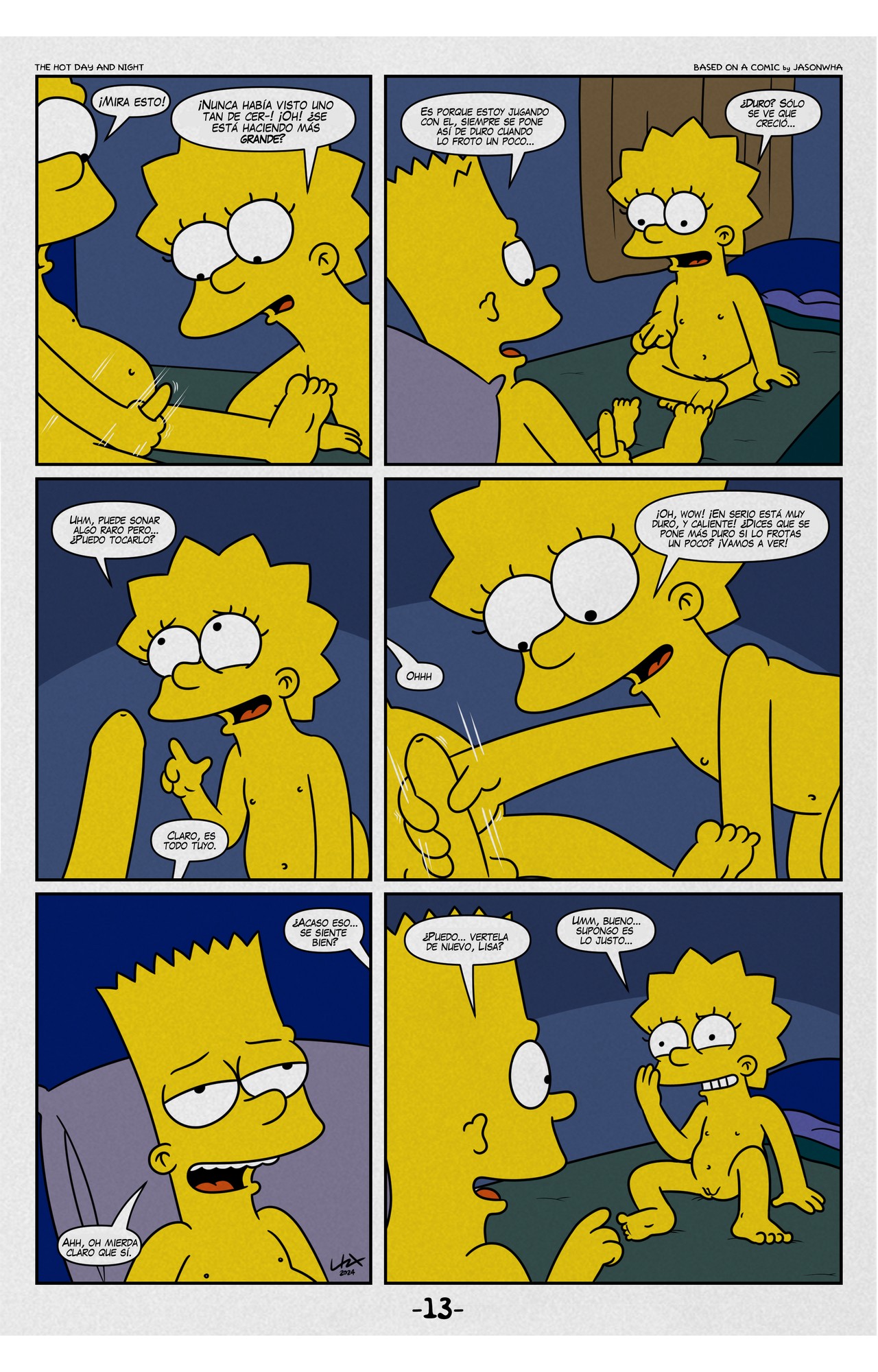 [Lakikoopax] The Hot Day and Night (The Simpsons)