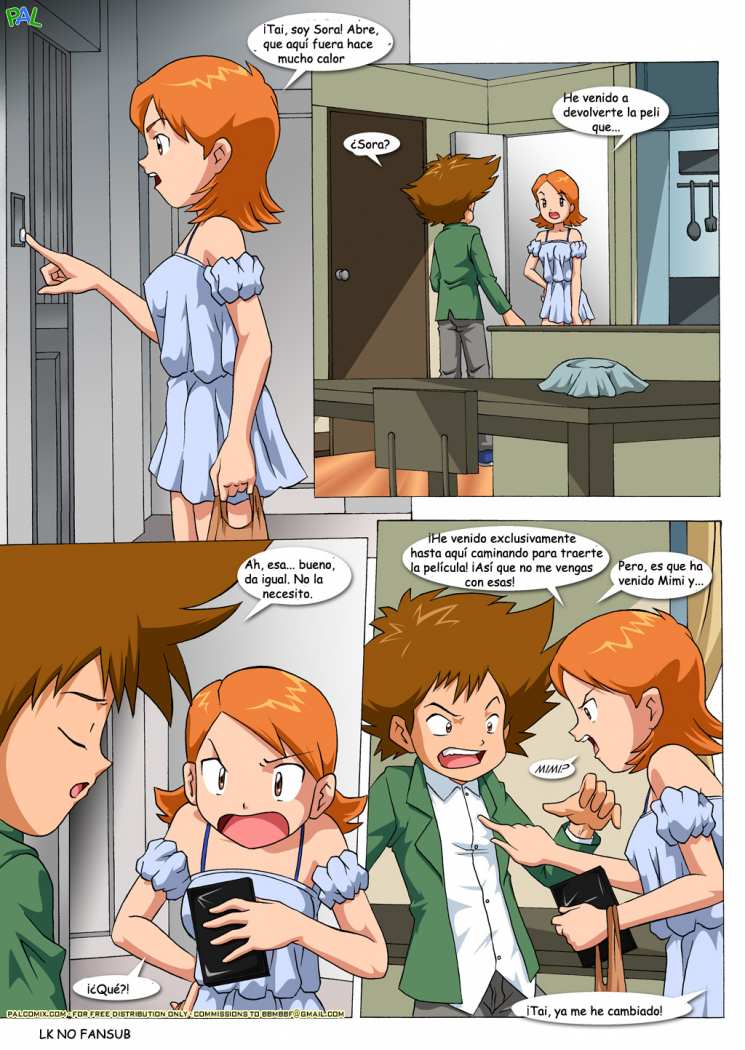 [Palcomix] La Sesión nocturna de Tai (Digimon)