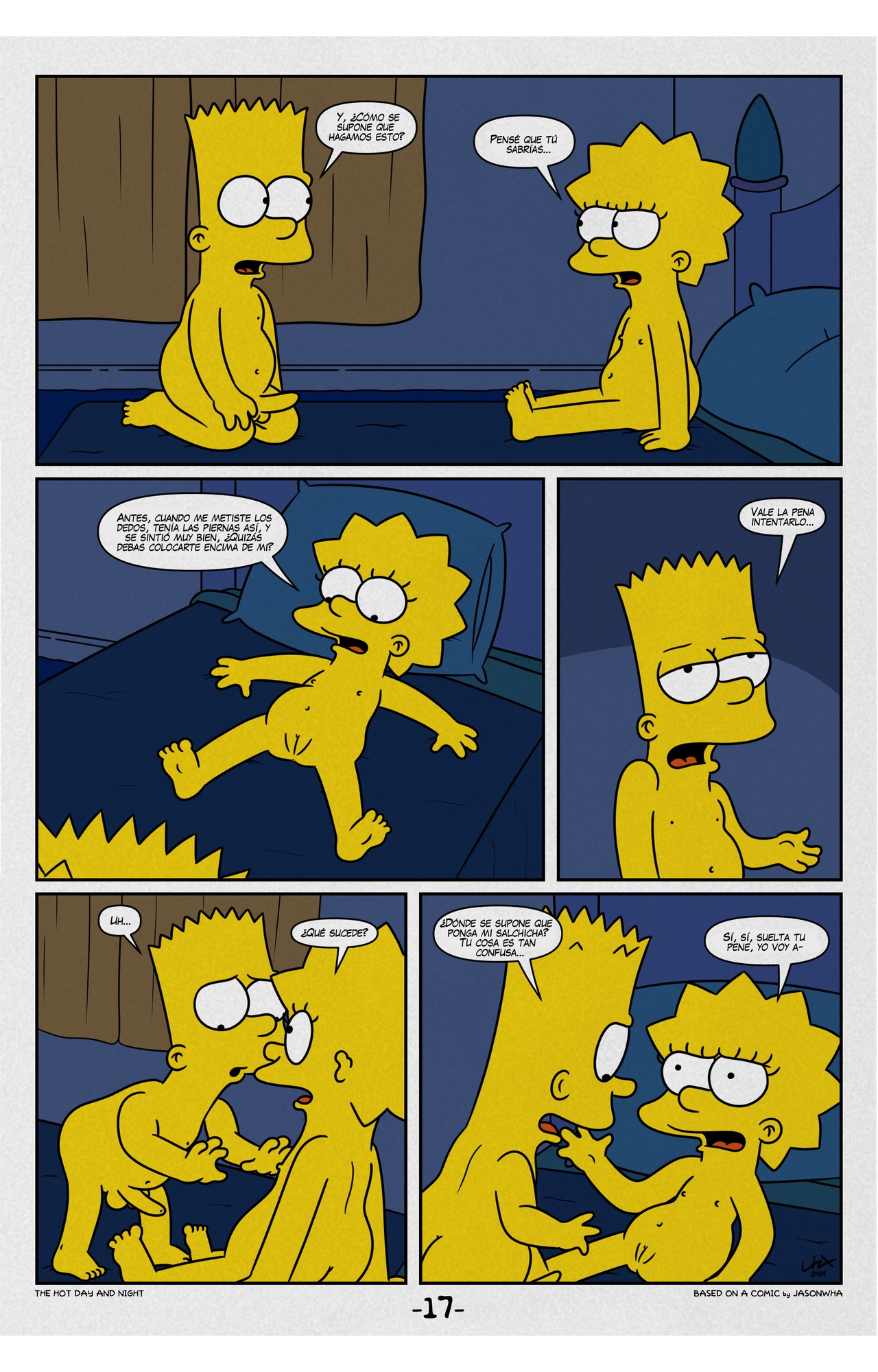 [Lakikoopax] The Hot Day and Night (The Simpsons)