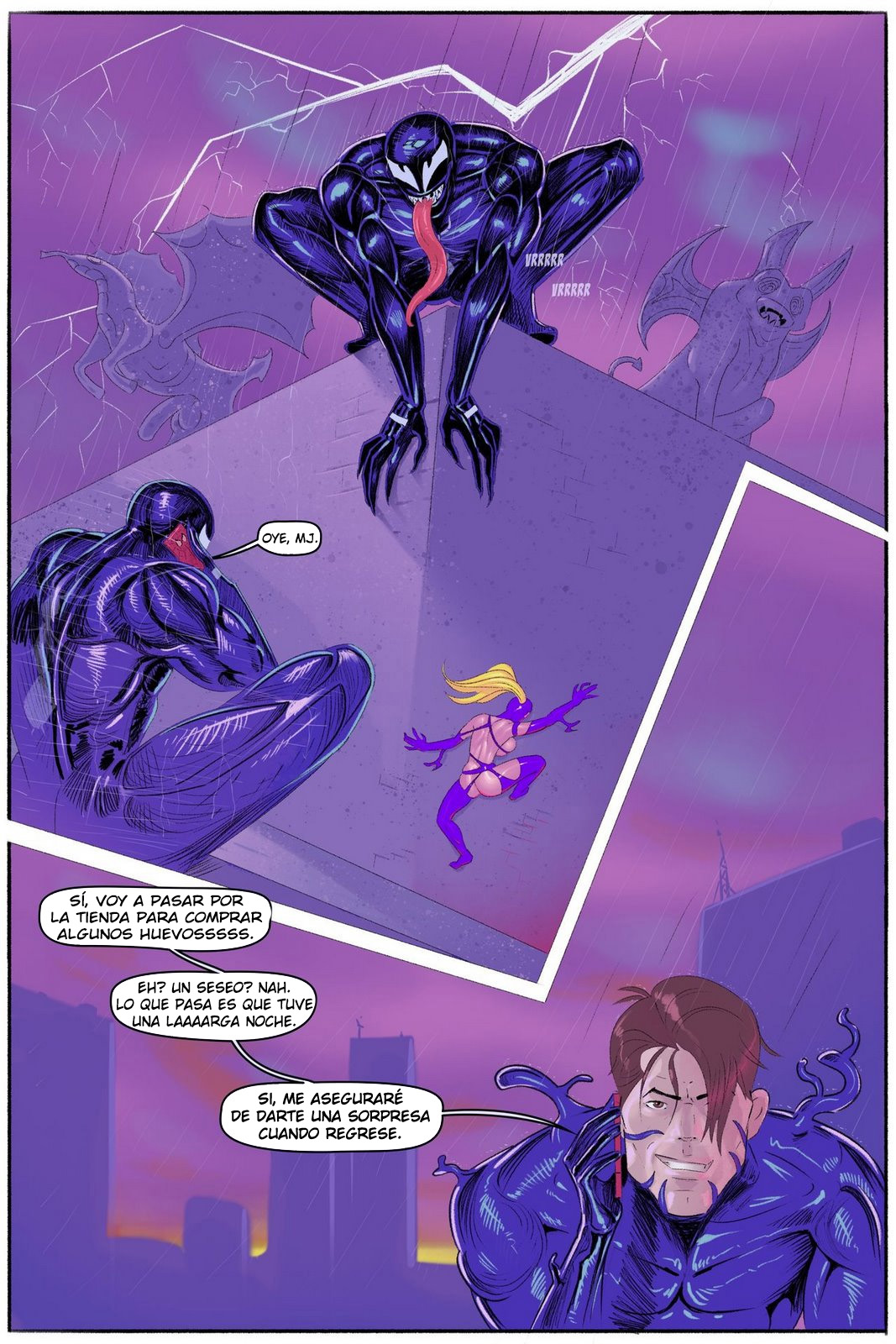 [meinfischer] Spider-Gwen Vs Venom (Spiderman)