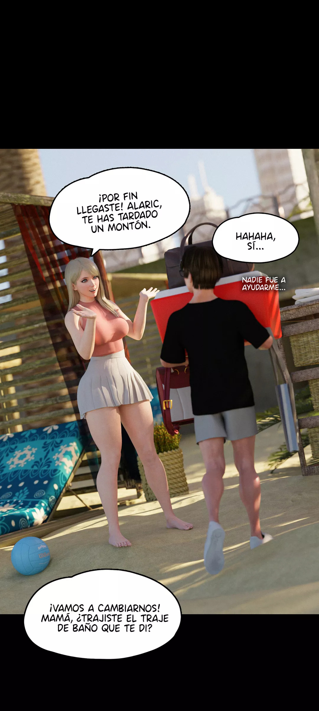 [RoseBlue3D] My Neighbor’s Widow 19 (Comics Porn)