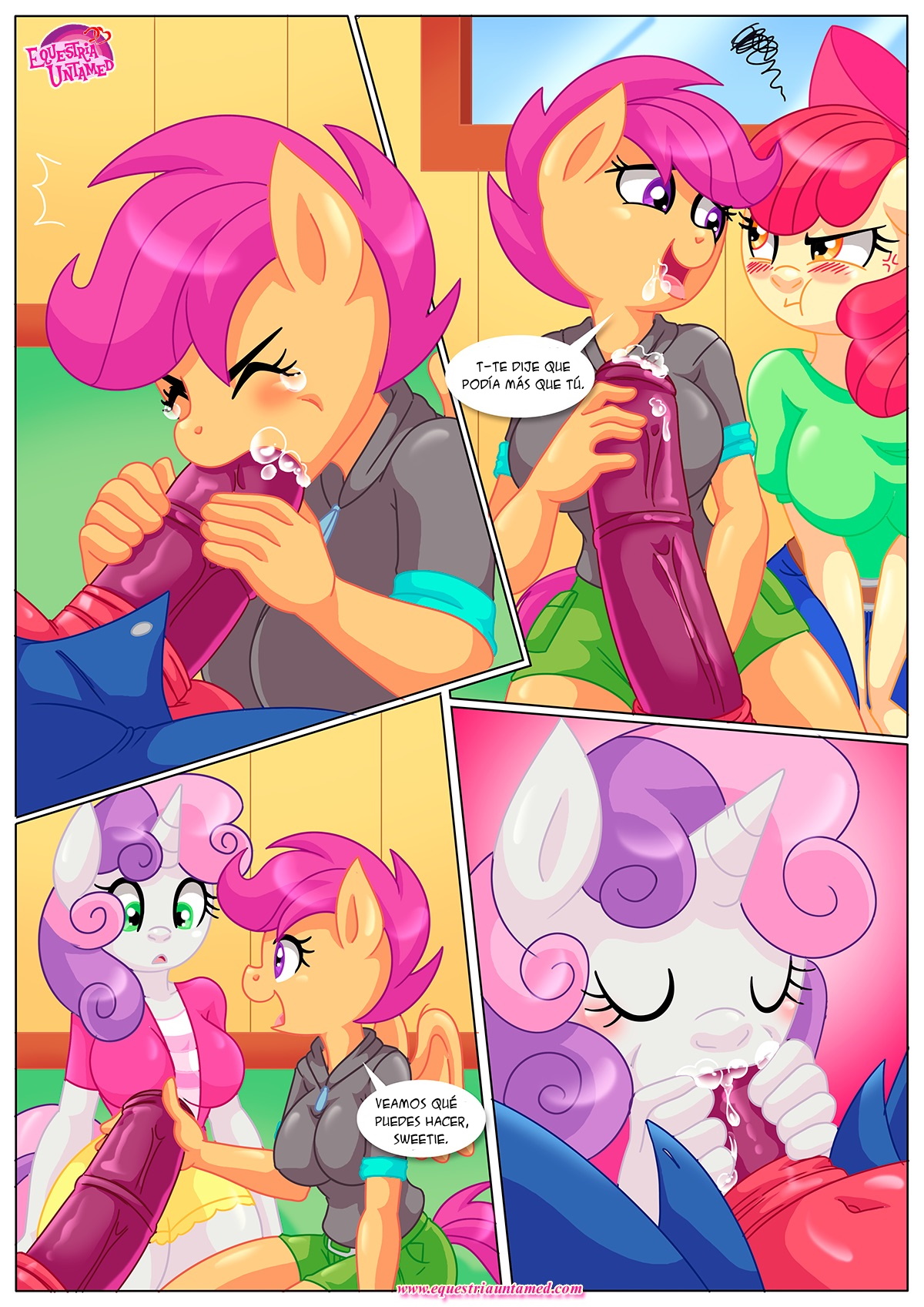 [Palcomix] Applejack’s Secret Is Out (My Little Pony Friendship Is Magic)