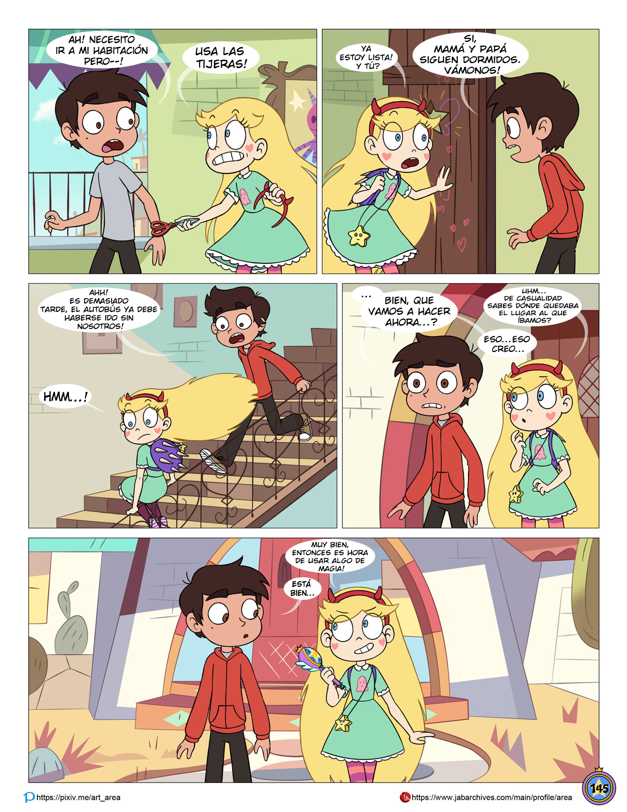 [Area] Entre Amigos (Star vs. The Forces of Evil)