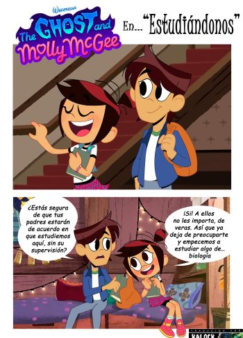 [Lester] Molly & Ollie en  Estudiándonos  (The Ghost and Molly McGee)