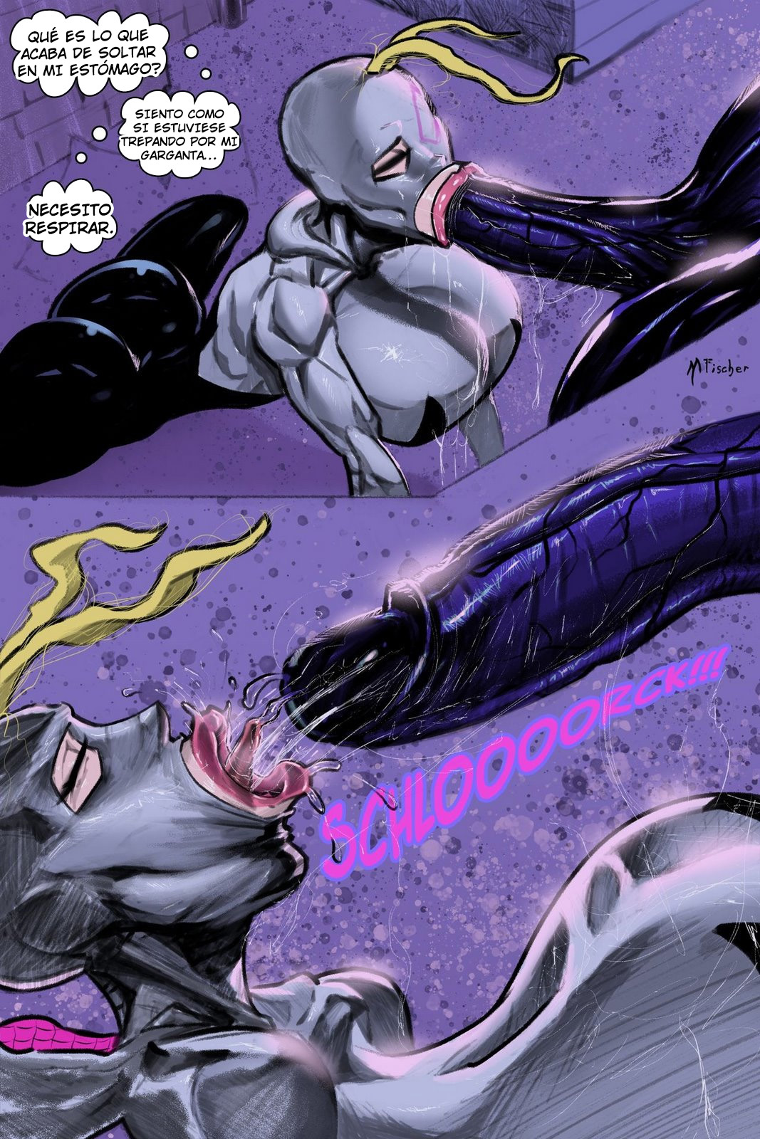 [meinfischer] Spider-Gwen Vs Venom (Spiderman)