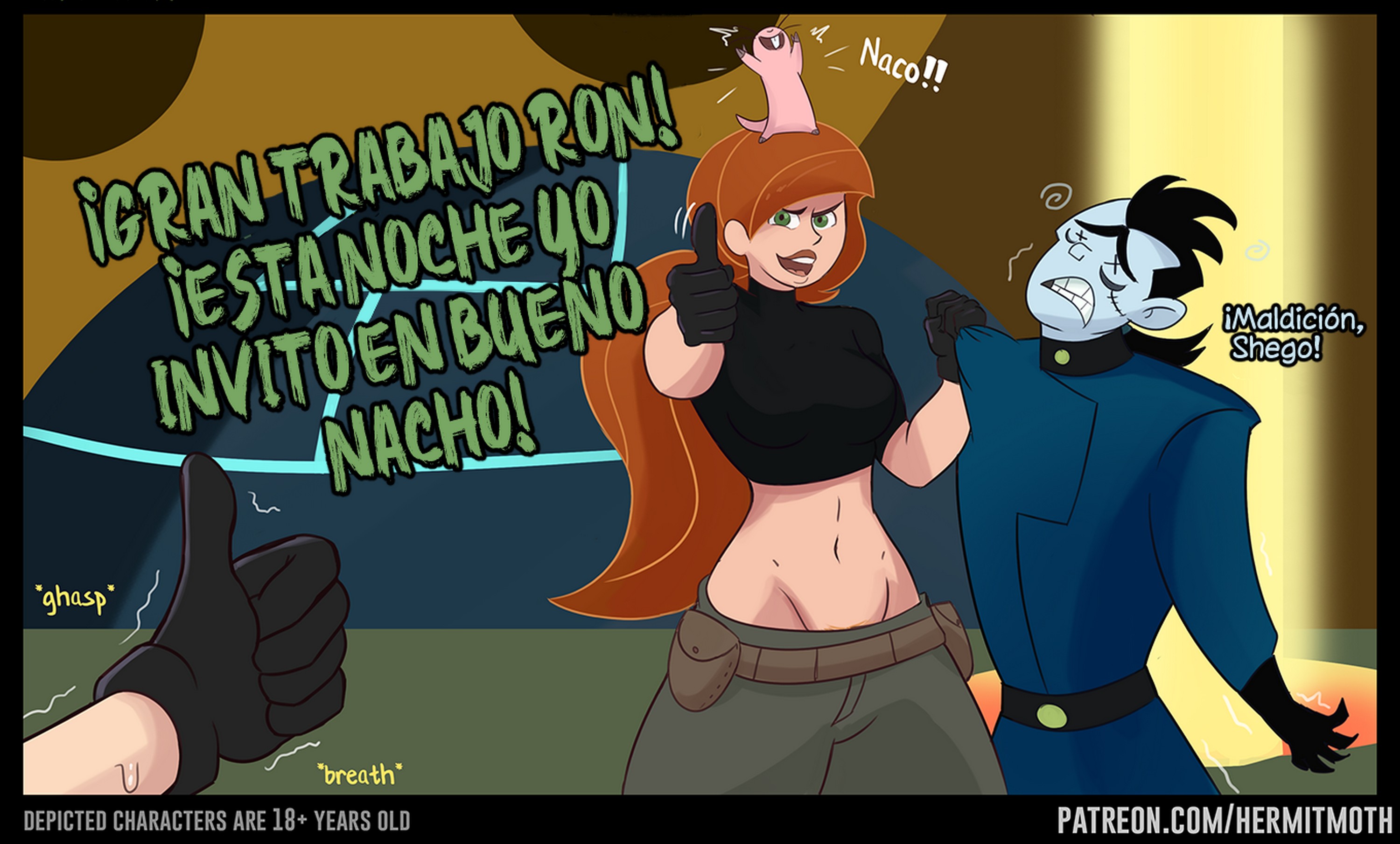 [Hermit Moth] Shego’s Distraction (Kim Possible)