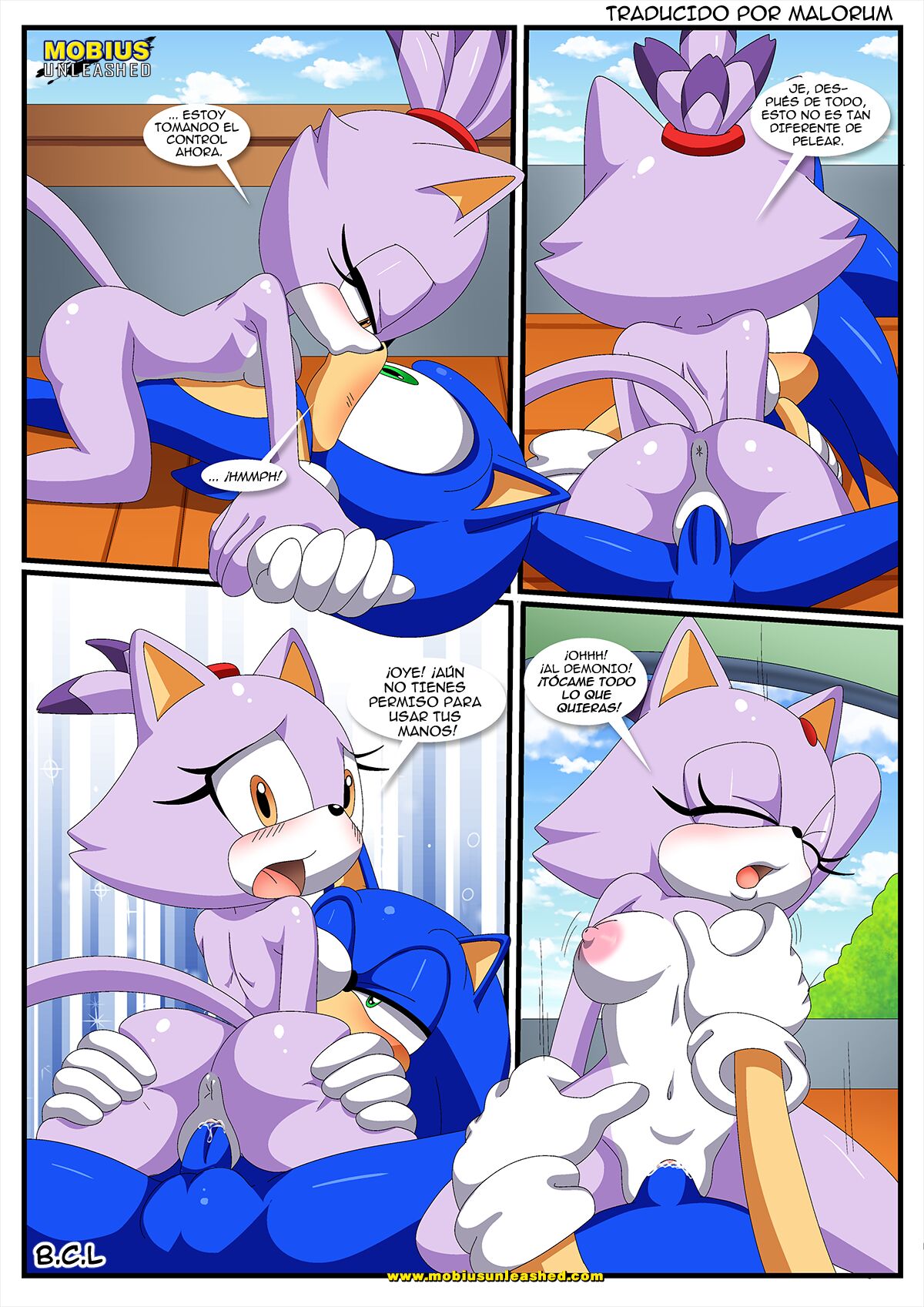 [Mobius Unleashed, Palcomix (Rawaxis)] Wind & Fire Viento & Fuego (Sonic the Hedgehog)