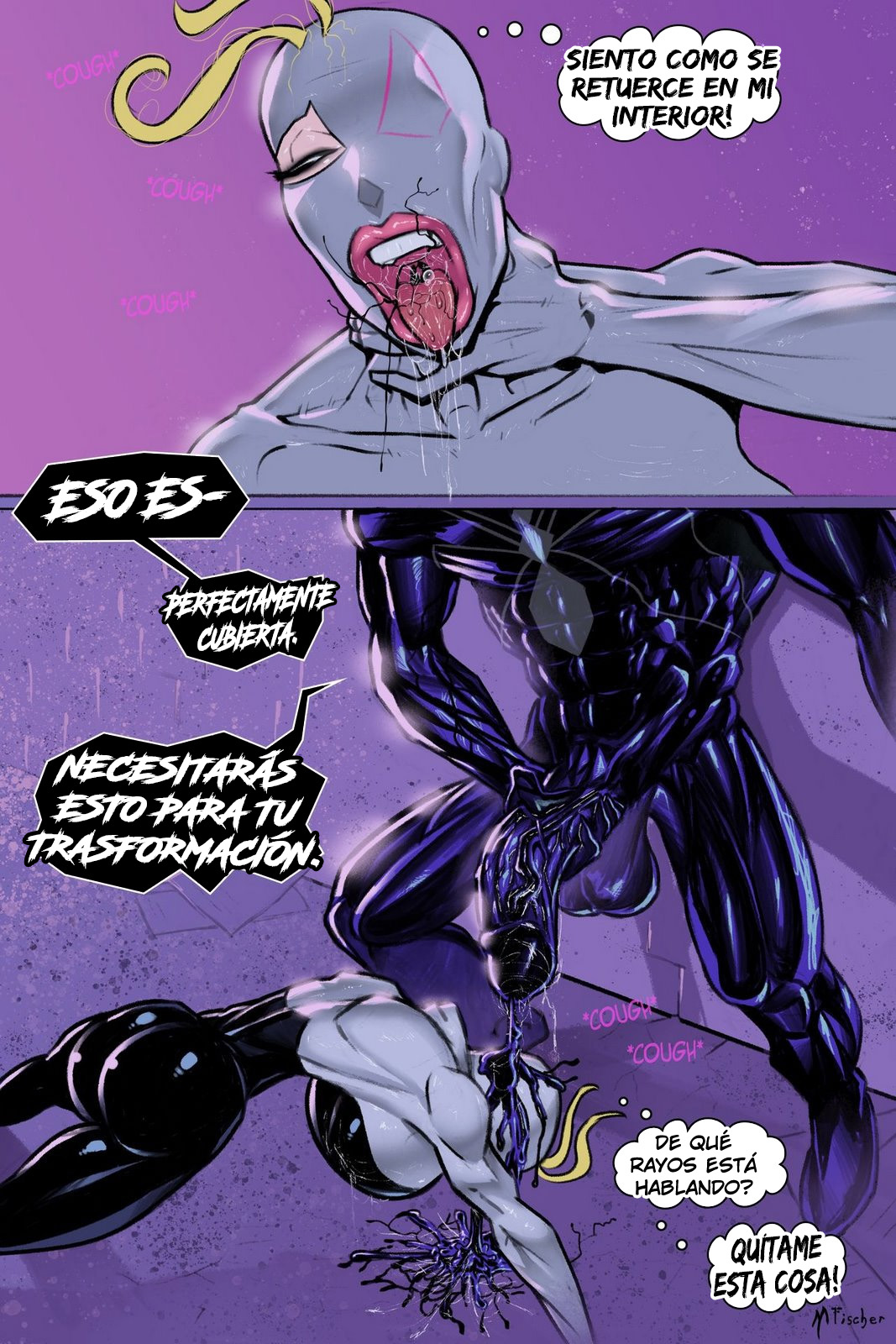 [meinfischer] Spider-Gwen Vs Venom (Spiderman)