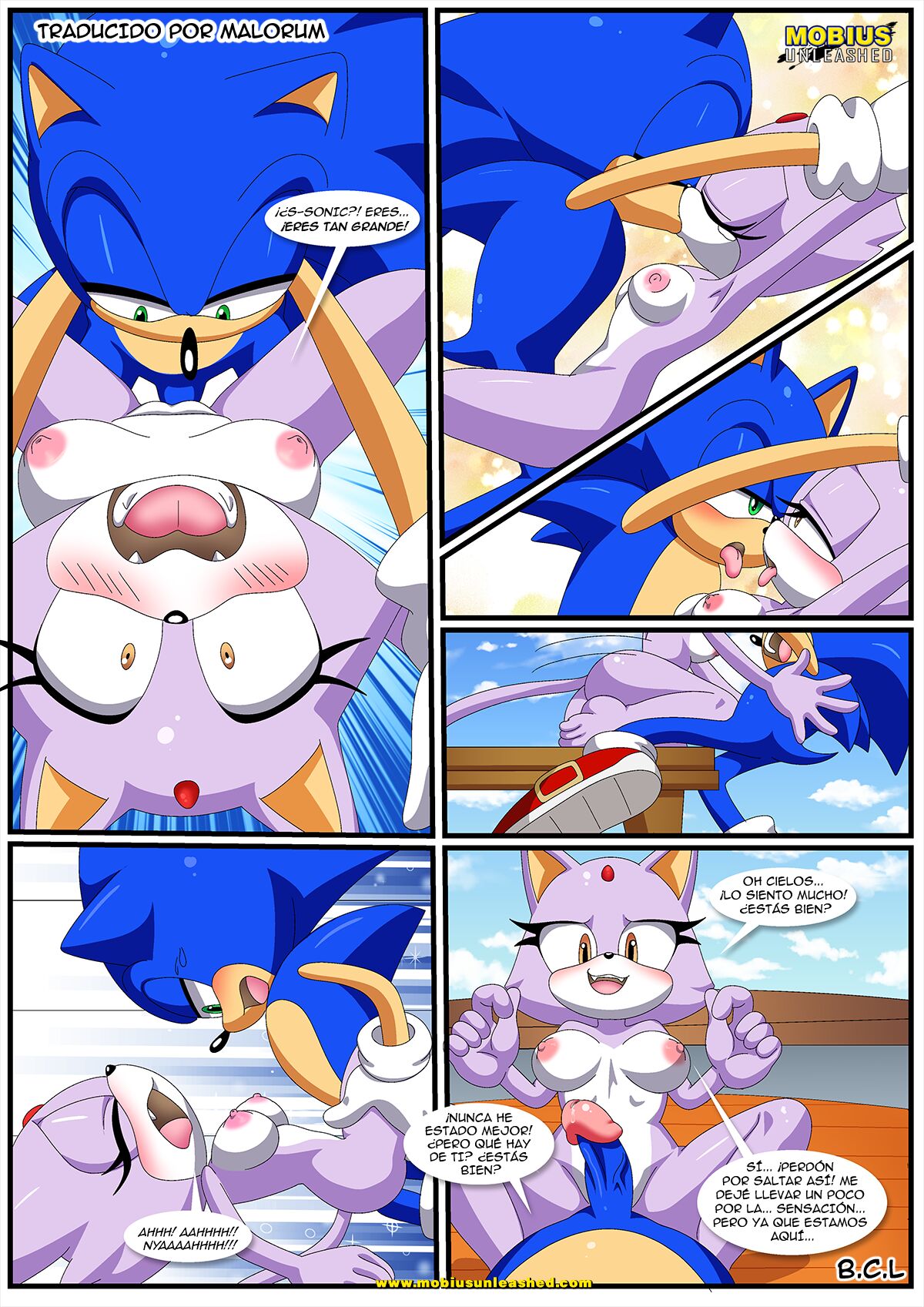 [Mobius Unleashed, Palcomix (Rawaxis)] Wind & Fire Viento & Fuego (Sonic the Hedgehog)