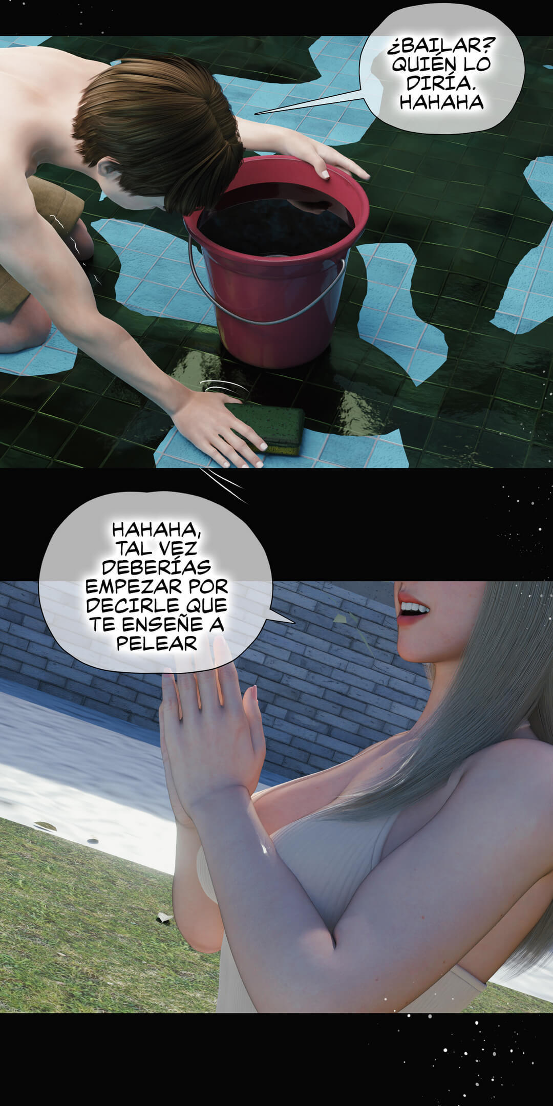 [RoseBlue3D] My Neighbor’s Widow 4 (Comics Porn)