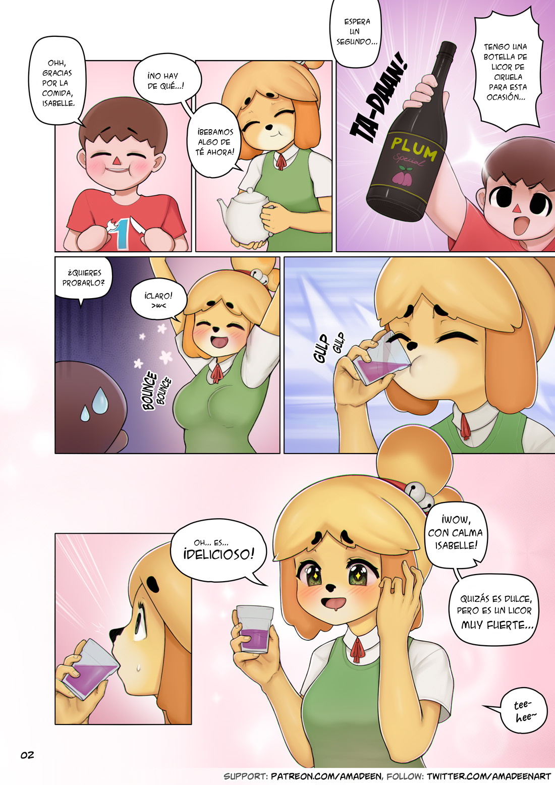 [Amadeen] Isabelle’s Lunch Incident (Animal Crossing)