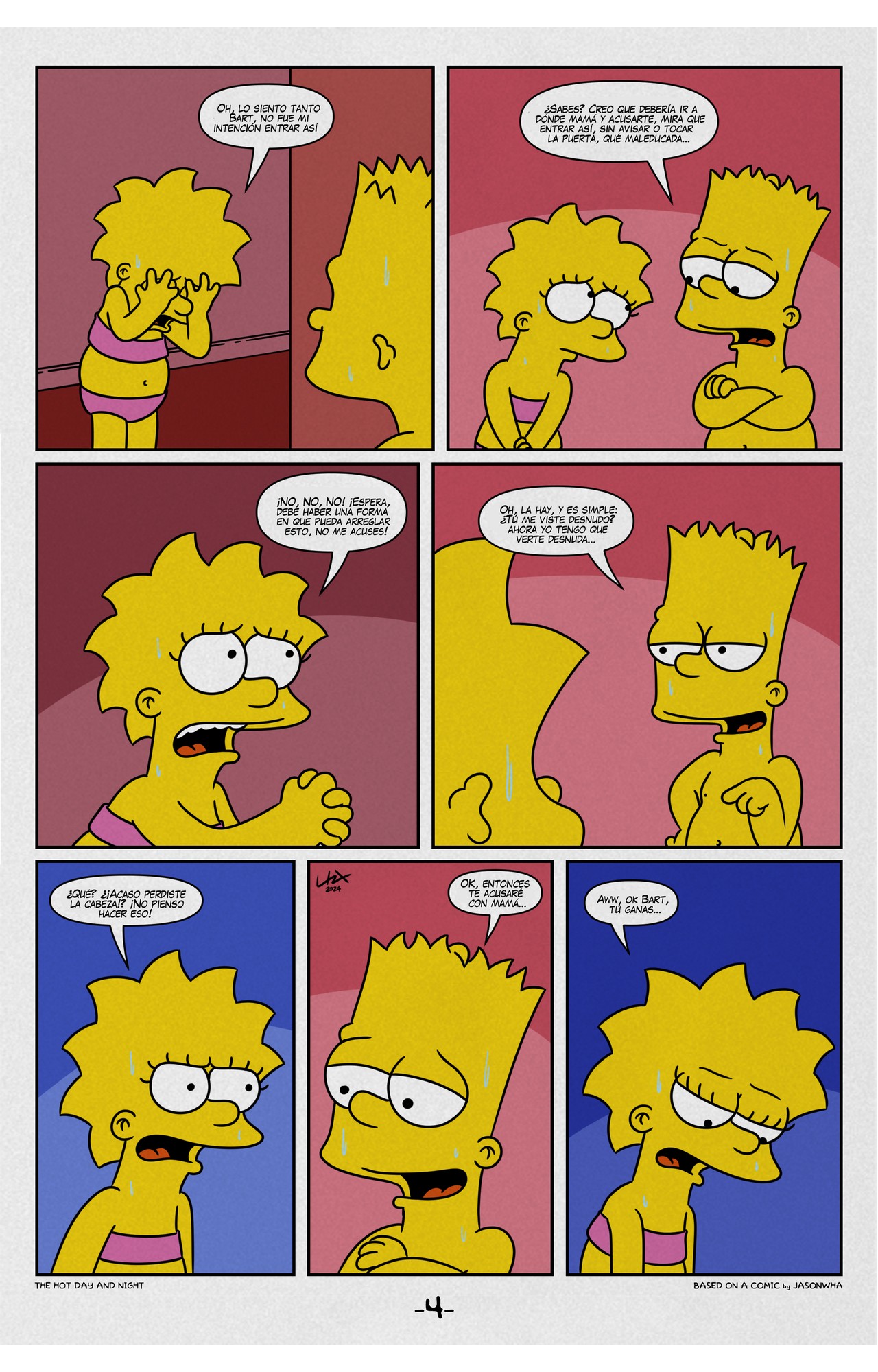 [Lakikoopax] The Hot Day and Night (The Simpsons)