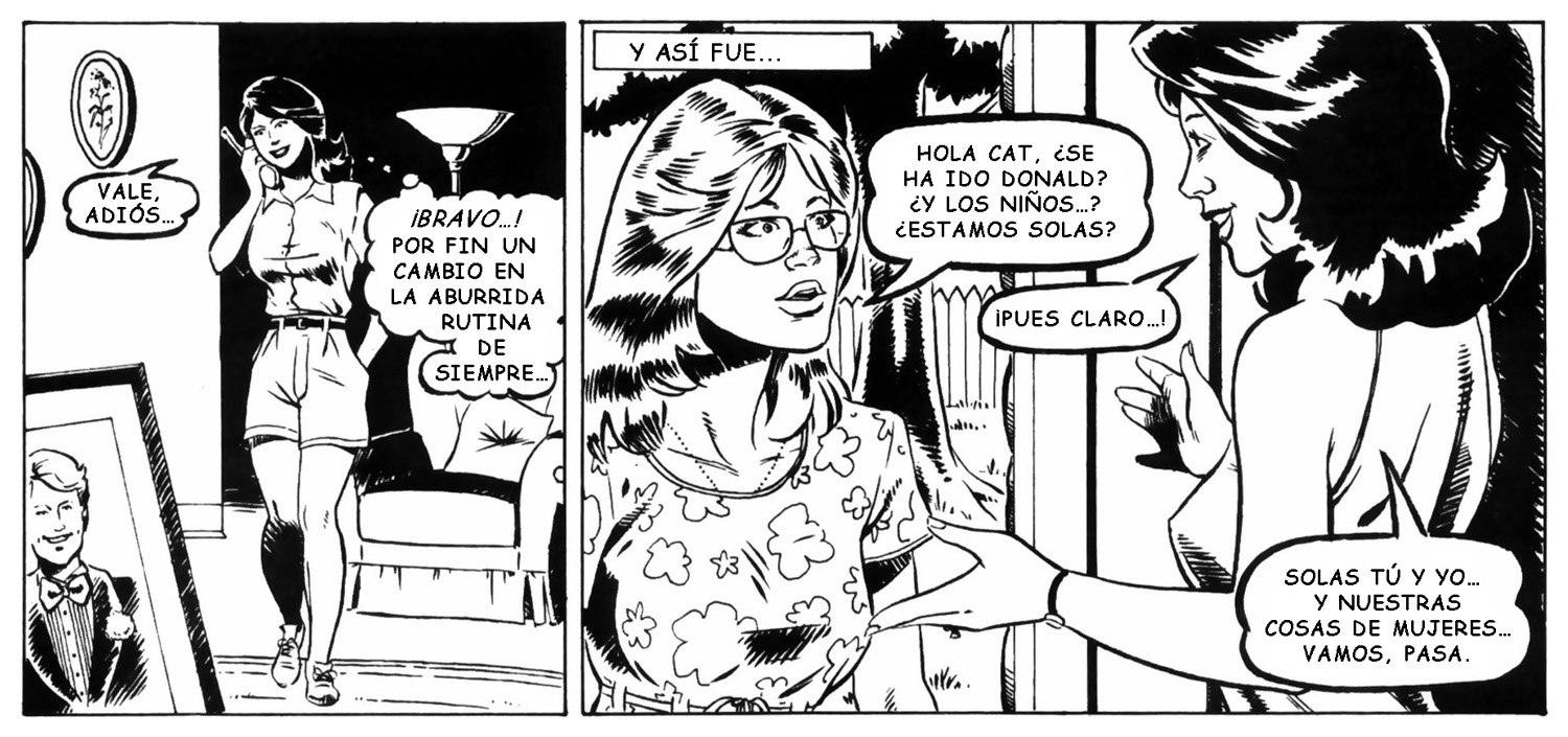 [Rebecca] Amas de casa 1 (Comic Porn)