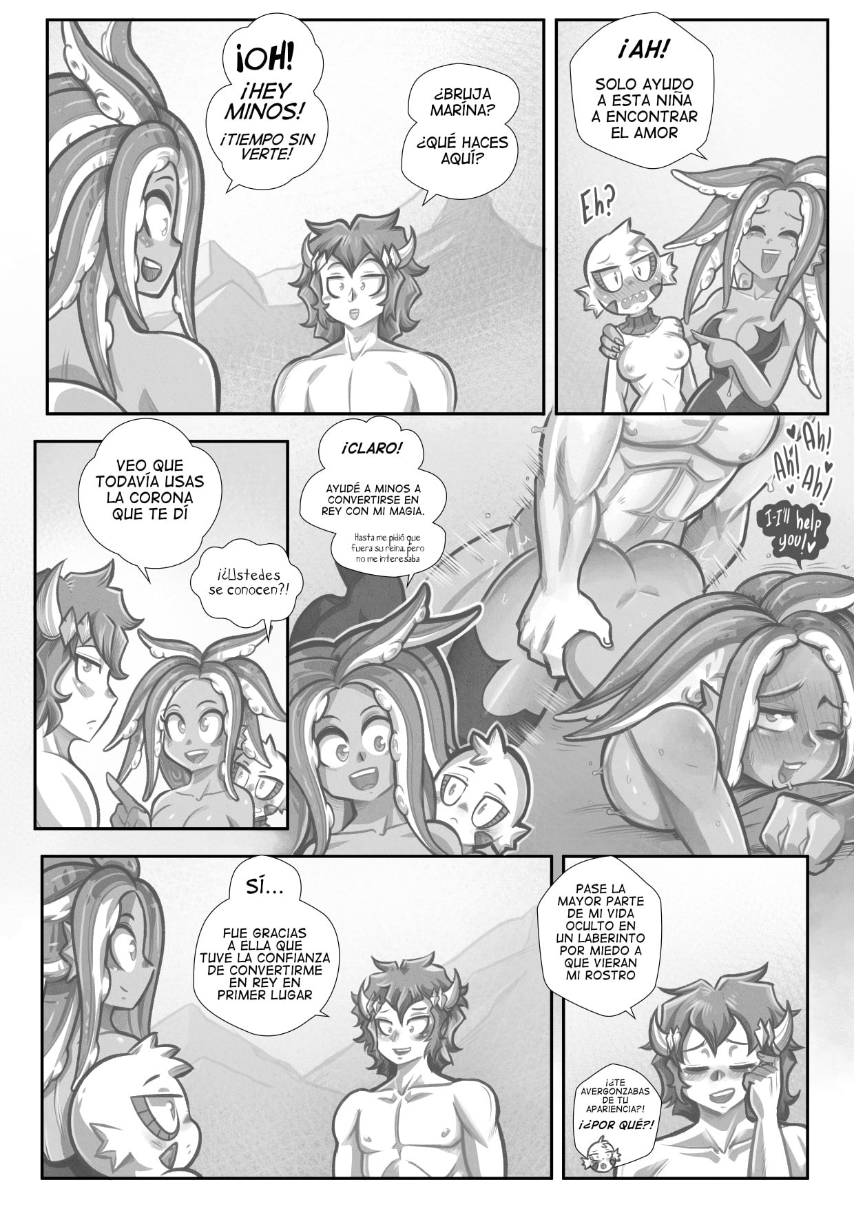 [Mr.E] The Face of the Tides (Comic Porn)