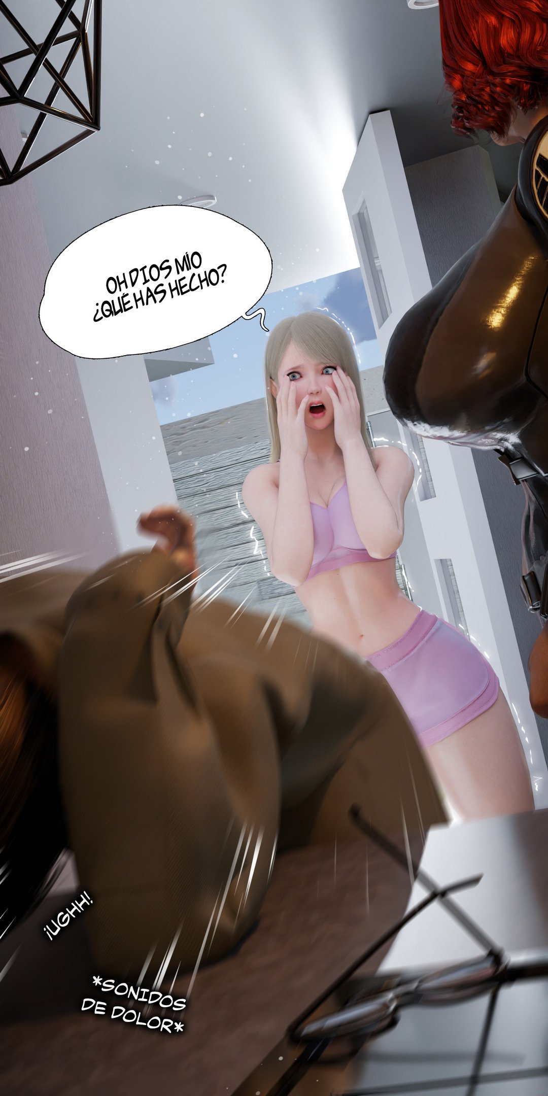 [RoseBlue3D] My Neighbor’s Widow 5 (Comics Porn)