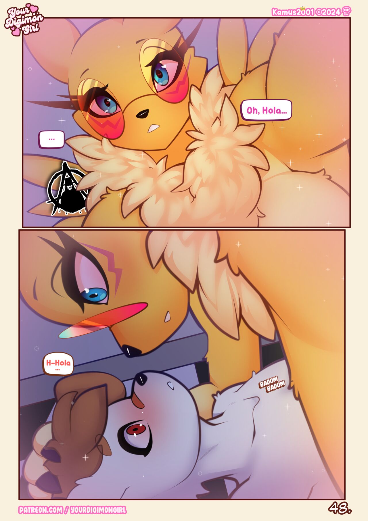 [YourDigimonGirl] How 2 hide your Renamon (Digimon Porn)