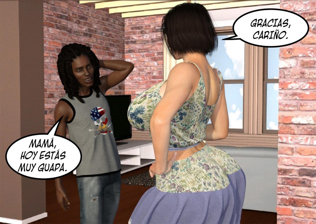 [CrazyDad3D] Foster Mother 2 (Comic Porn)