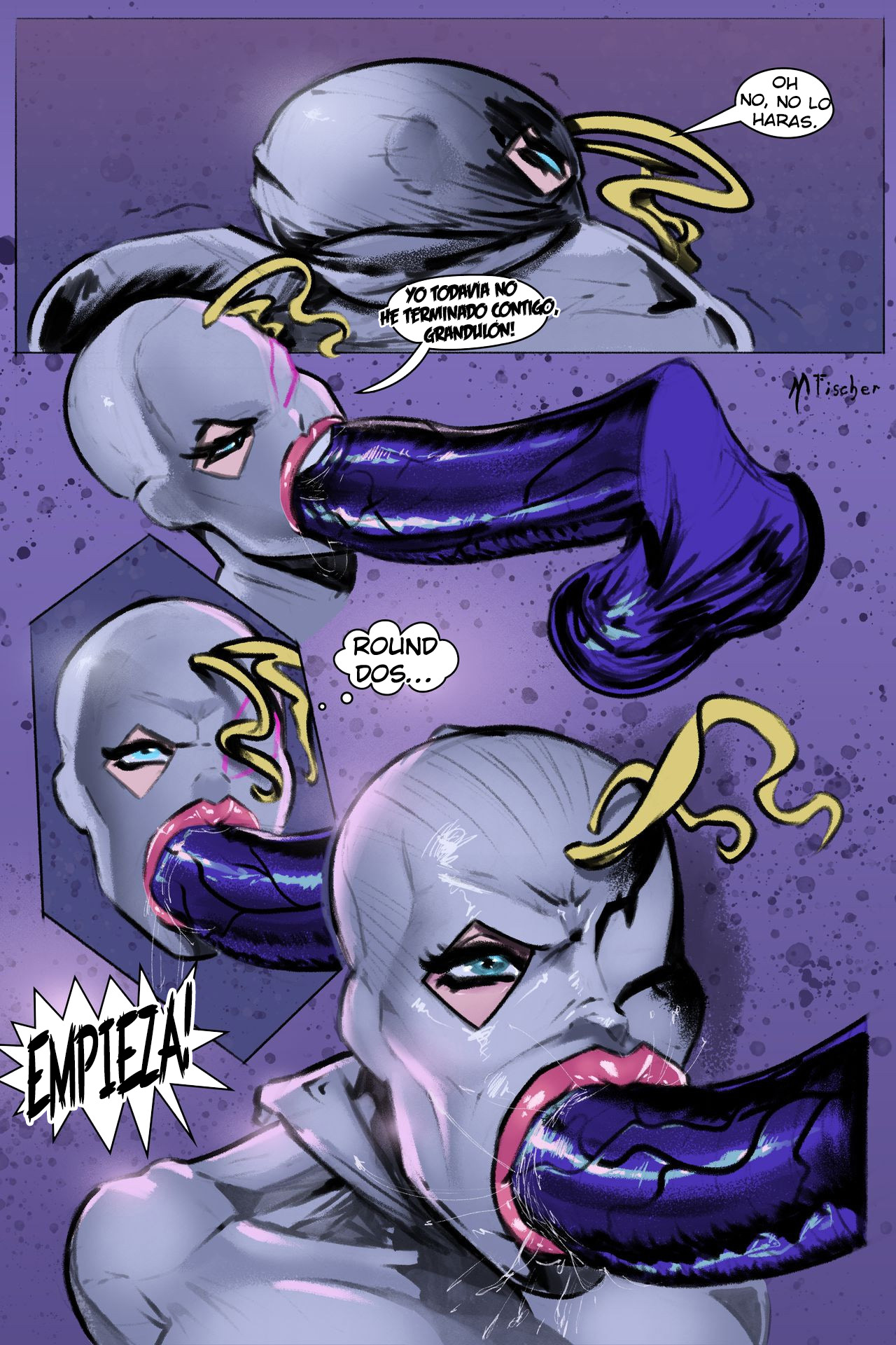 [meinfischer] Spider-Gwen Vs Venom (Spiderman)