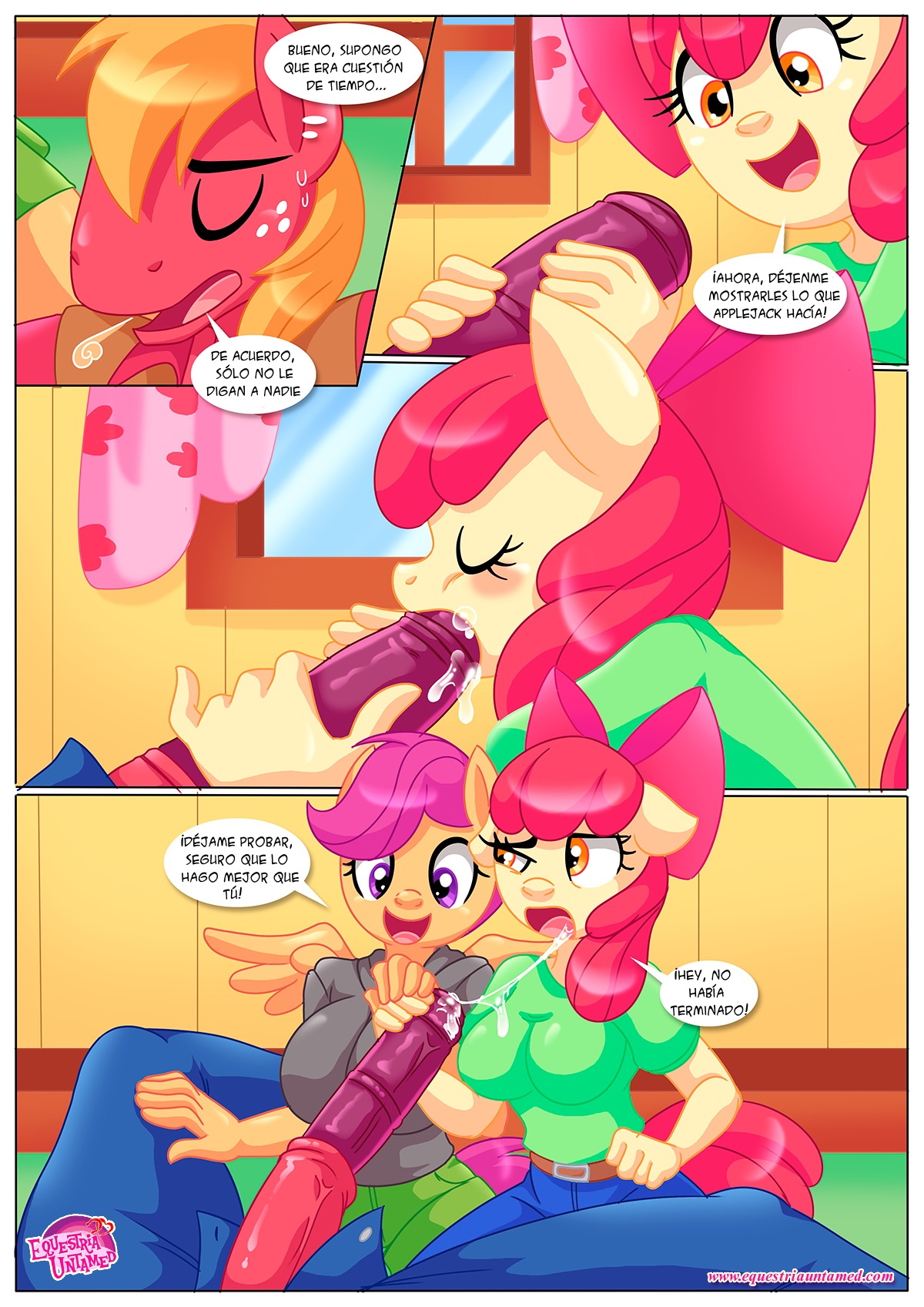 [Palcomix] Applejack’s Secret Is Out (My Little Pony Friendship Is Magic)