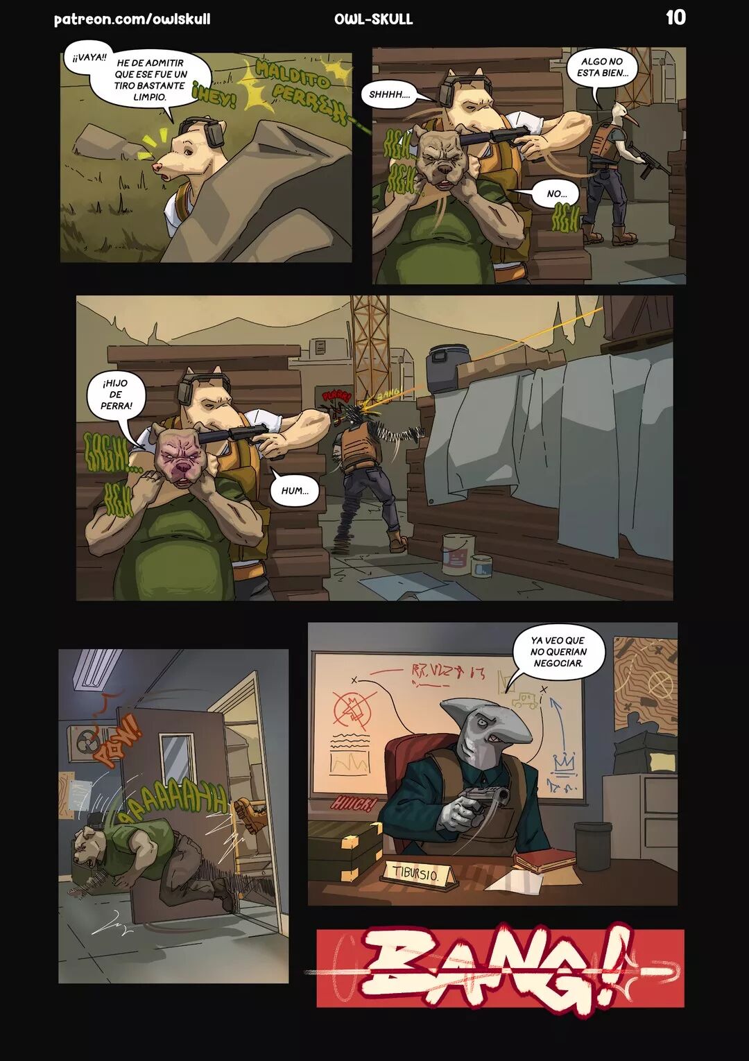 [Owl-Skull] Outside in the Contract (Comic Porn)