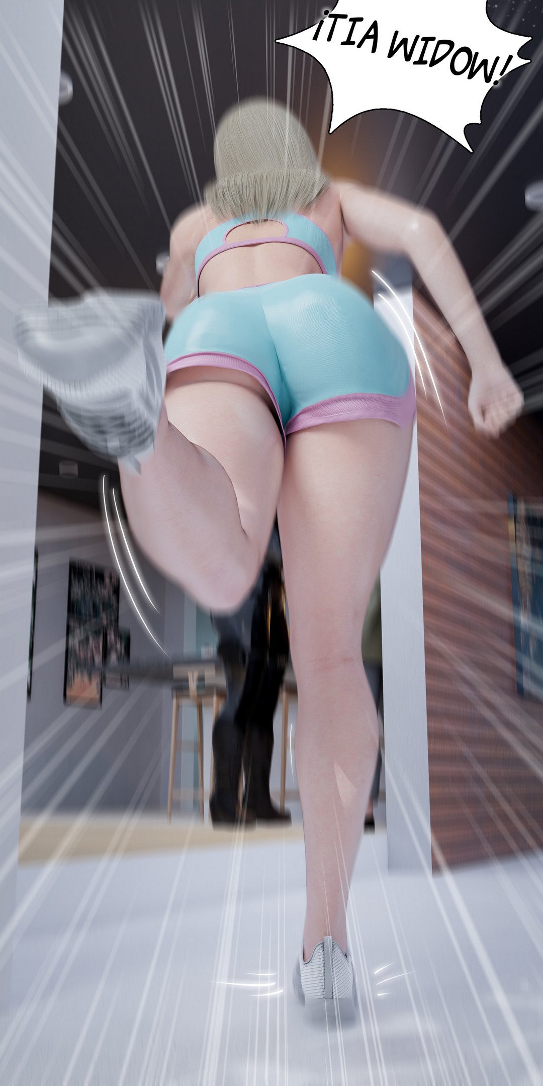 [RoseBlue3D] My Neighbor’s Widow 5 (Comics Porn)