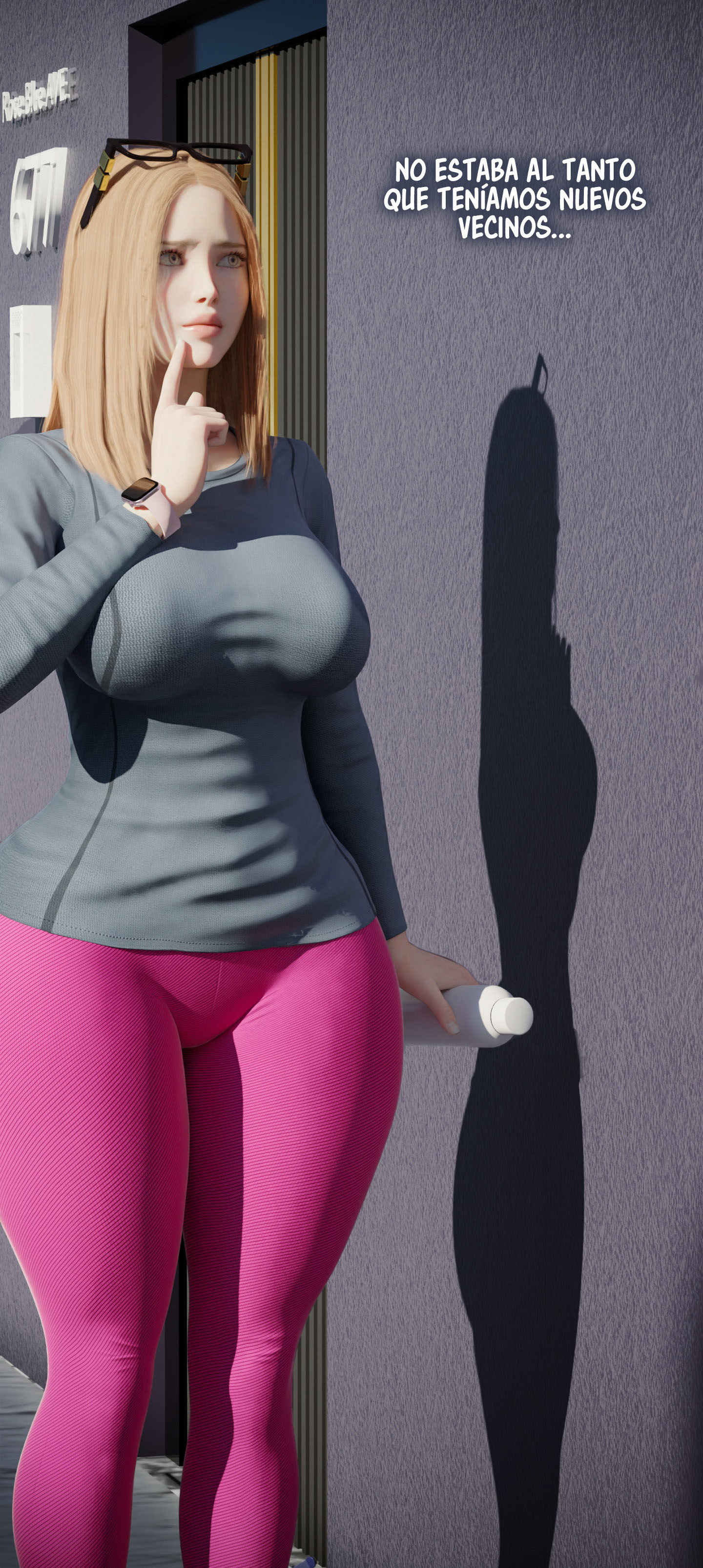 [RoseBlue3D] My Neighbor’s Widow 11 (Comics Porn)