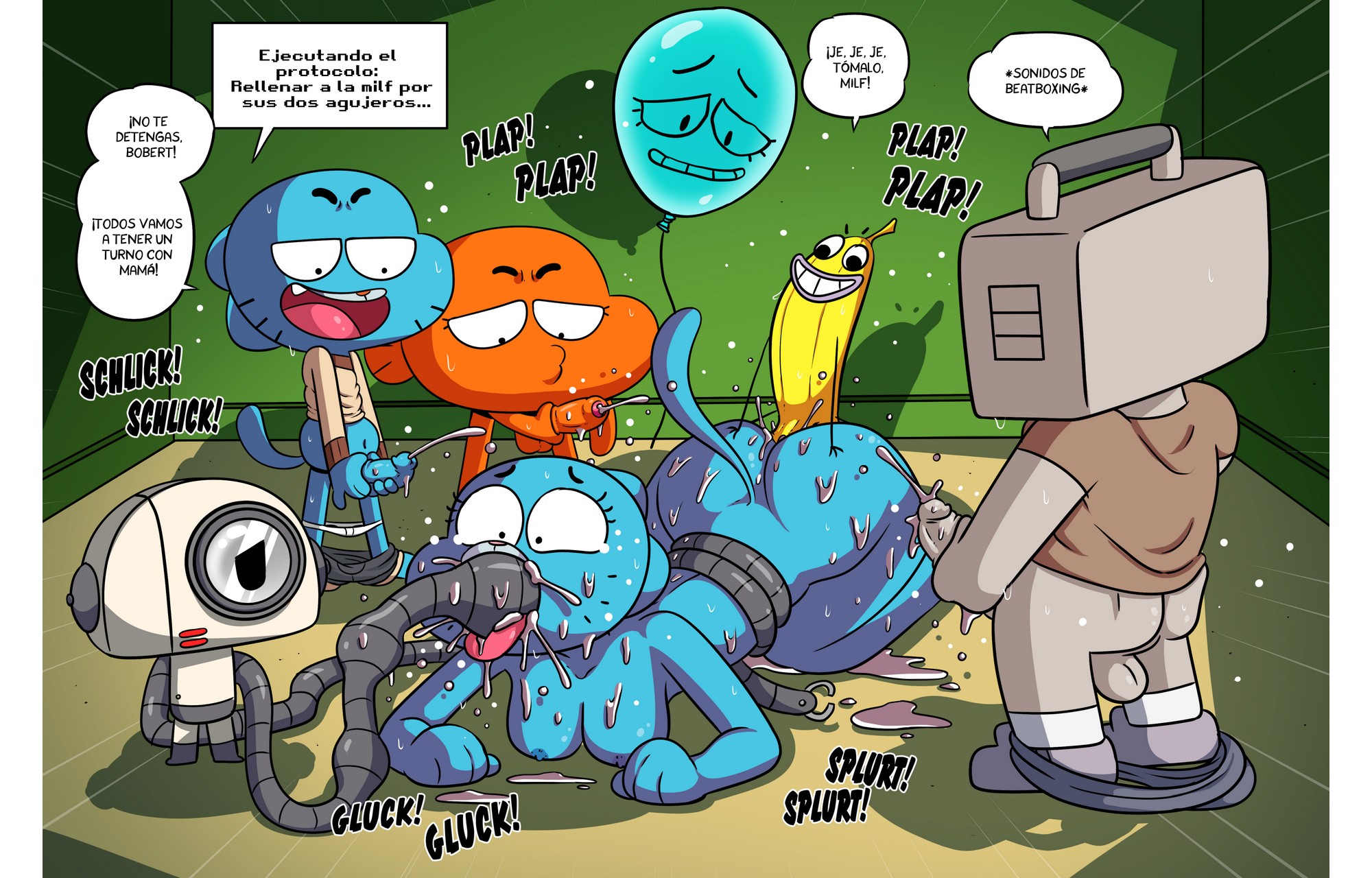 [Ardidon] Gumball's taking names and breaking bitches - (The Amazing World of Gumball)