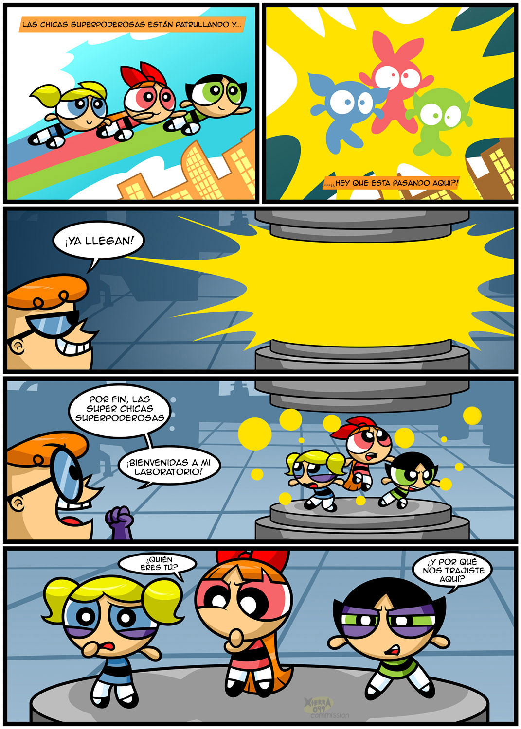 [Xierra099] Dexter’s Girls (The Powerpuff Girls, Dexter’s Laboratory)