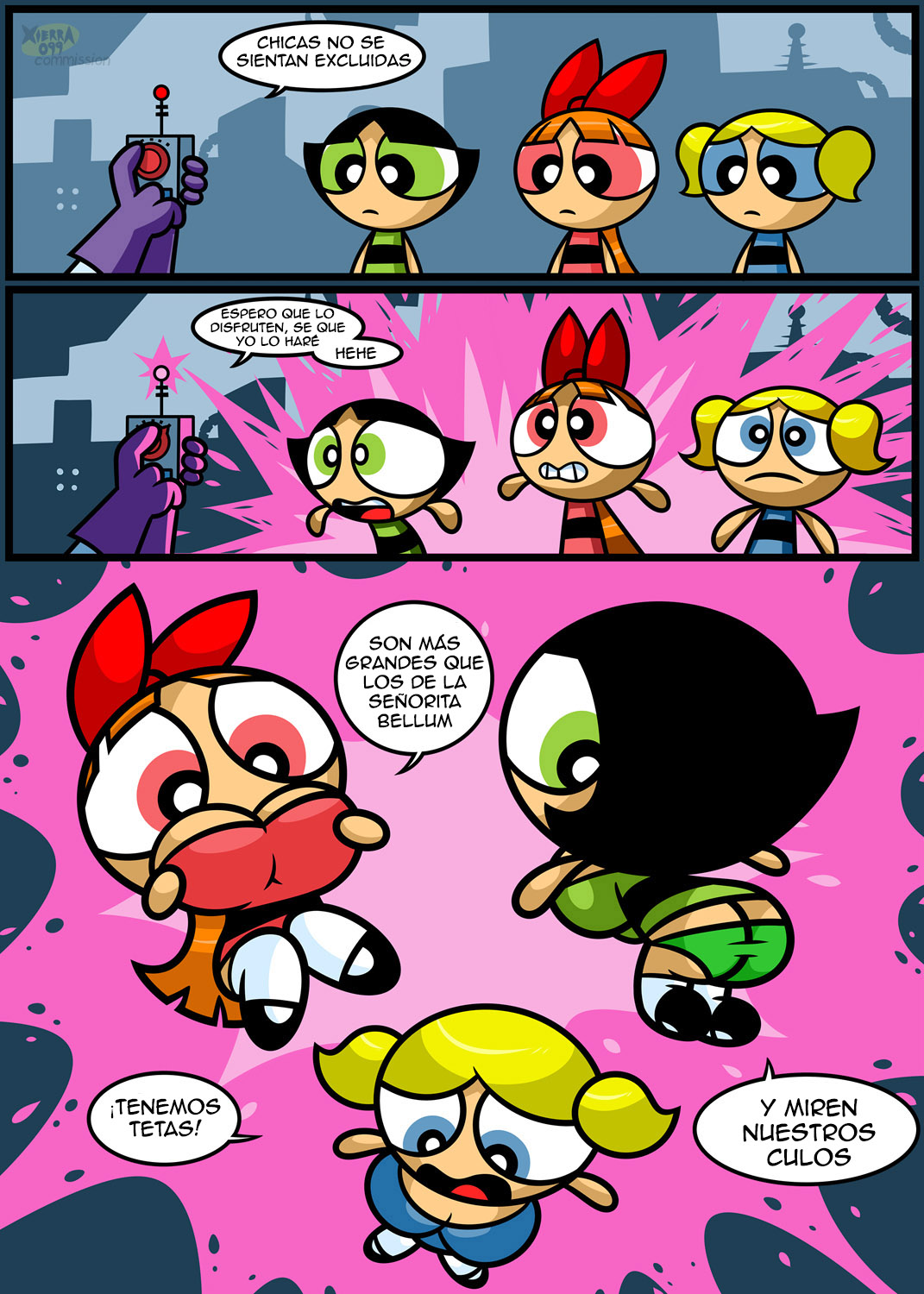 [Xierra099] Dexter’s Girls (The Powerpuff Girls, Dexter’s Laboratory)