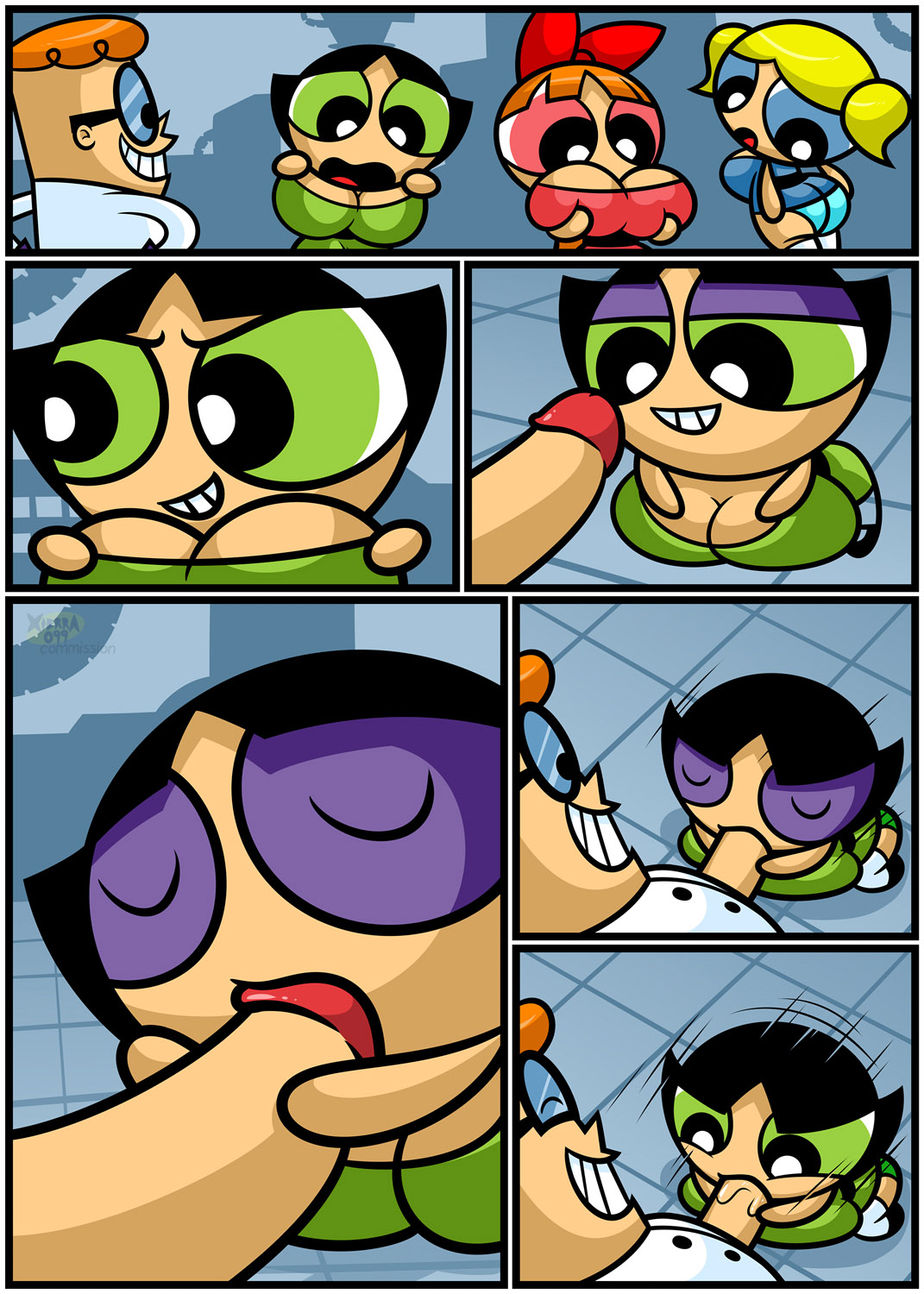 [Xierra099] Dexter’s Girls (The Powerpuff Girls, Dexter’s Laboratory)