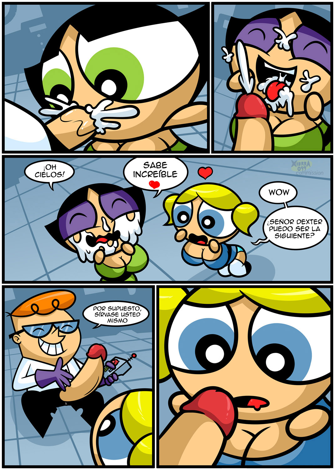 [Xierra099] Dexter’s Girls (The Powerpuff Girls, Dexter’s Laboratory)