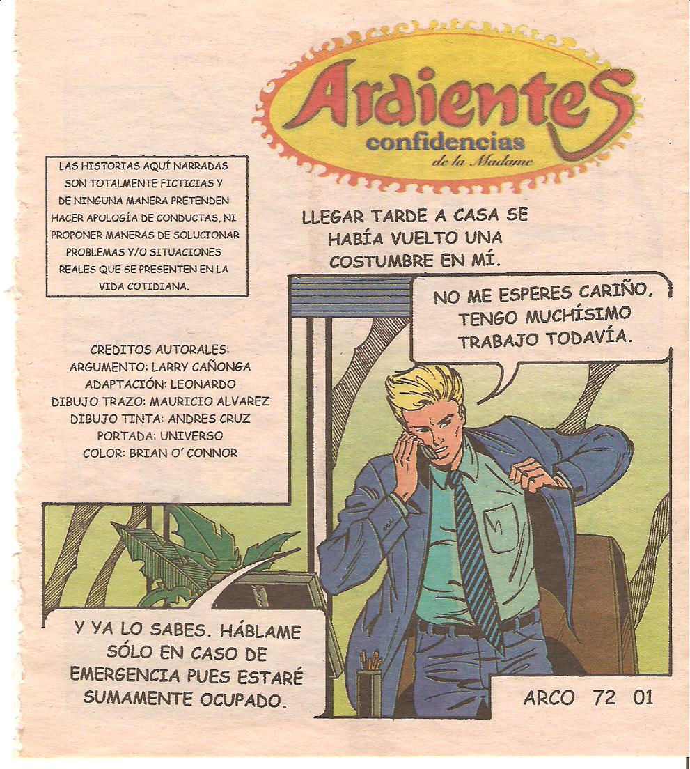 [Comics Mexicanos] Ardientes Confidencias 072