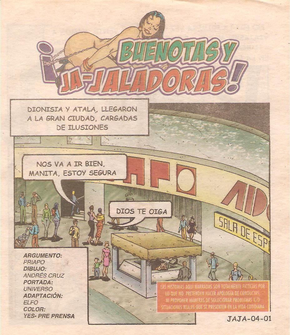 [Comics Mexicanos] Buenotas y Ja-jaladoras 004