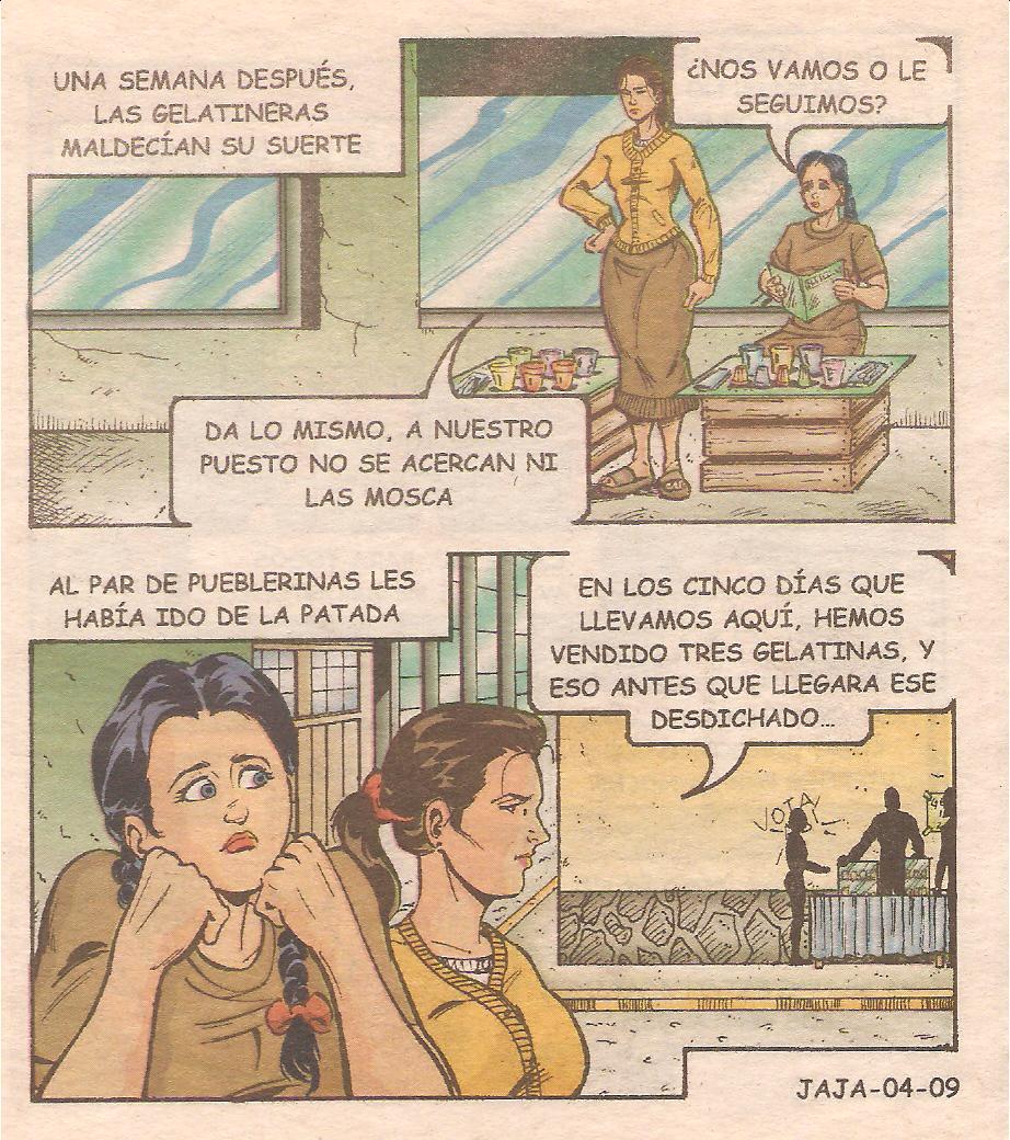 [Comics Mexicanos] Buenotas y Ja-jaladoras 004