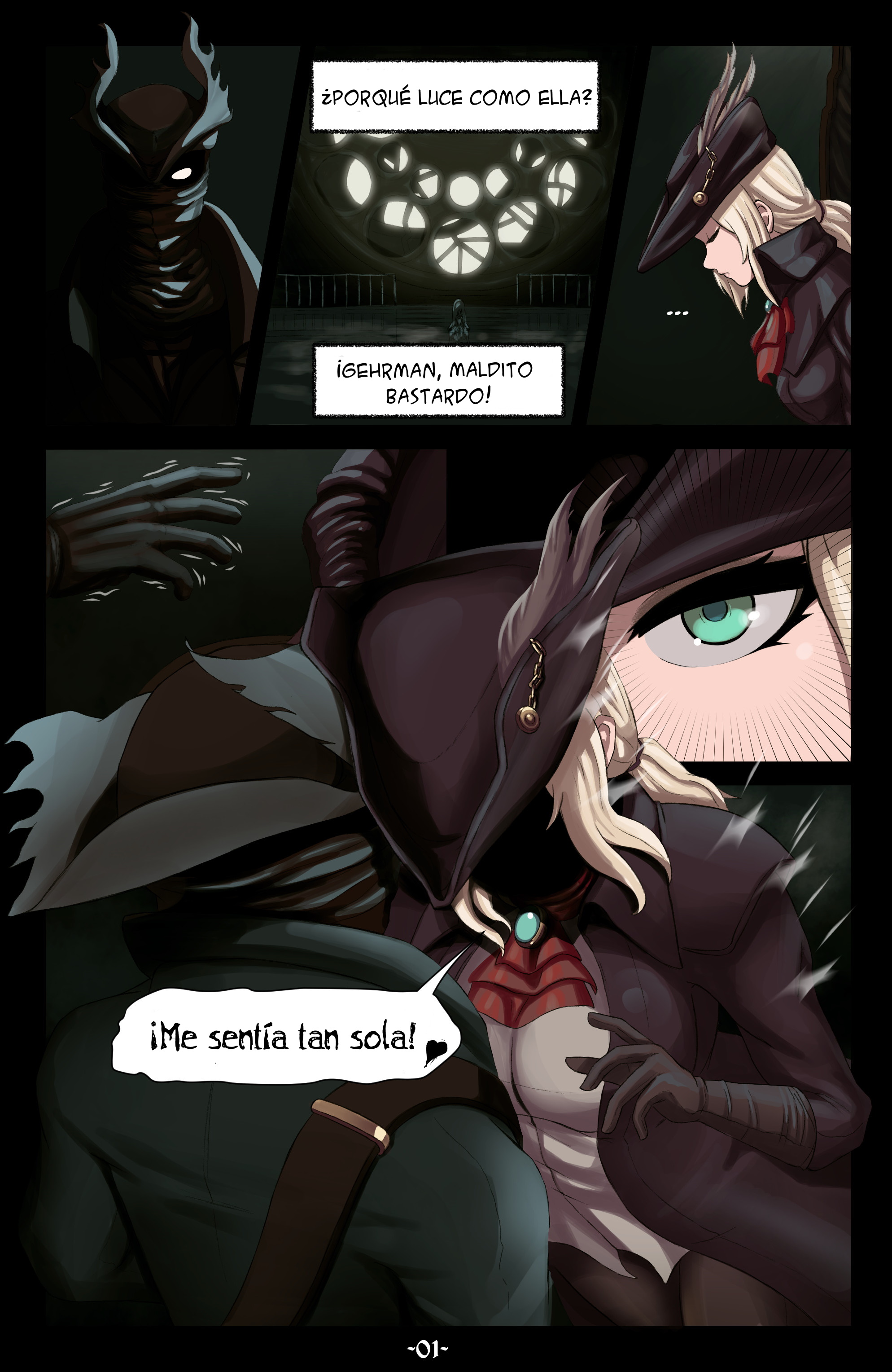 [NowaJoestar] Lady Maria of the Astral Cocktower (Bloodborne)